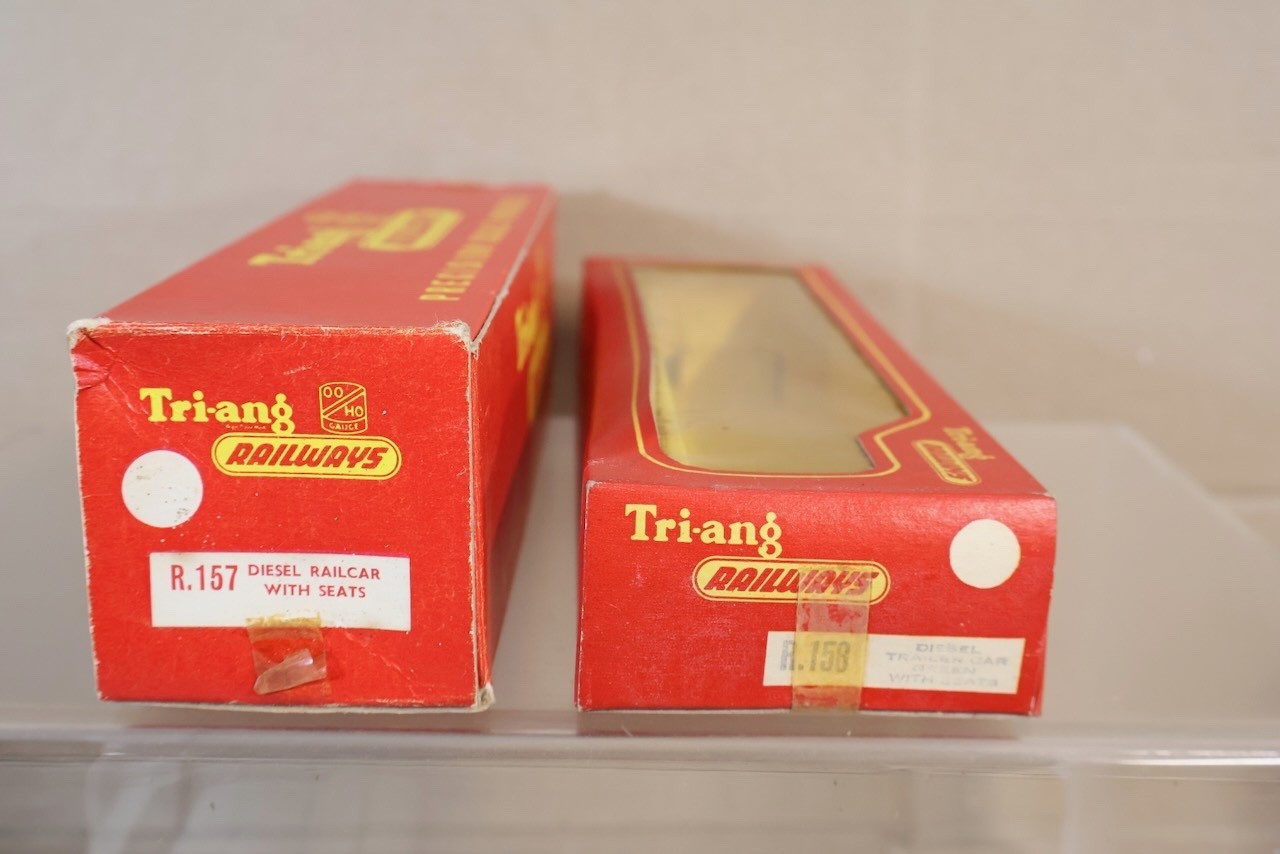 TRIANG R157 R158 BR CLASS 101 DMU DIESEL LOCOMOTIVE 2 CAR SET M79079 BOXED op