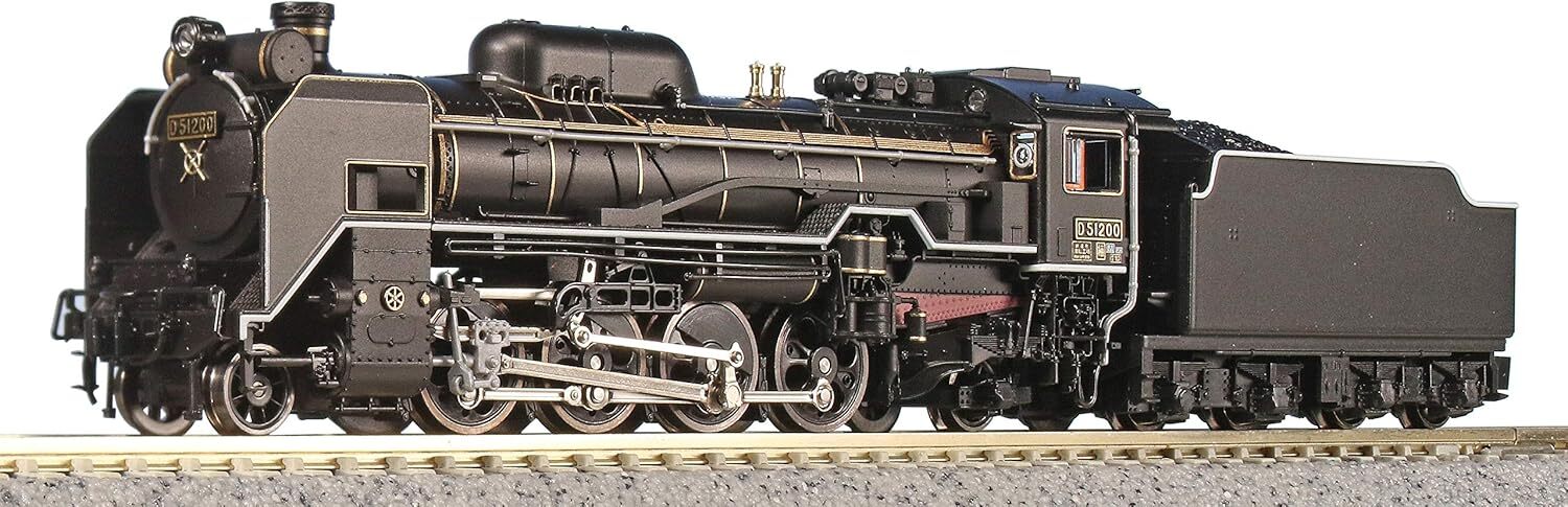 KATO N Gauge D51 200 2016-8 Model Train Steam Locomotive