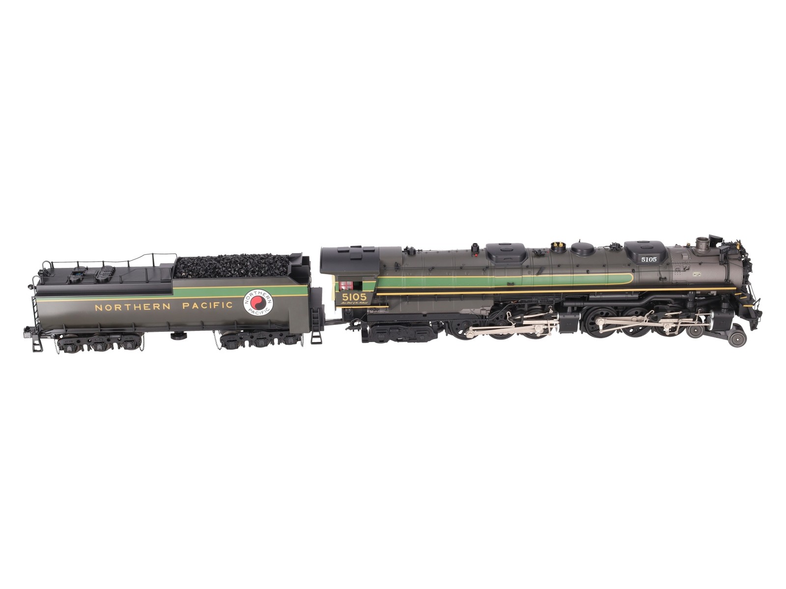 MTH 20-3946-1 O NP 4-6-6-4 Z6 Challenger Steam Loco & Tender #5105 w/PS3 LN/Box