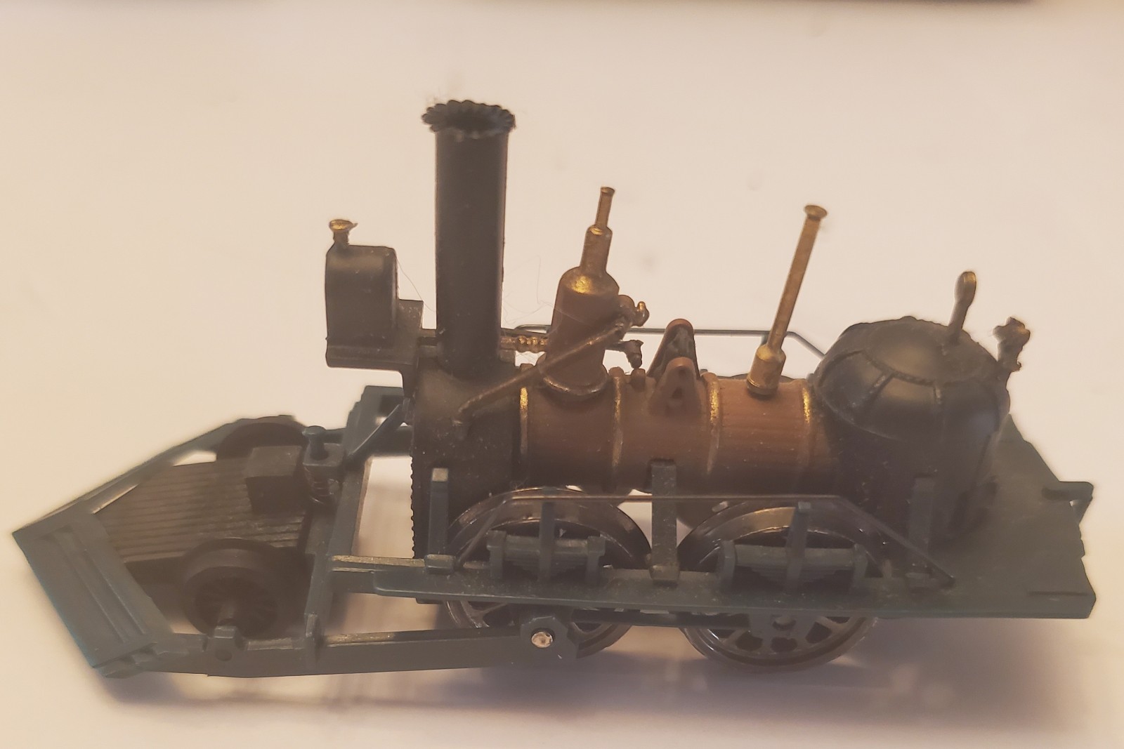 5 Piece Bachmann HO Scale Working John Bull Locomotive Steam Engine Train “Read”