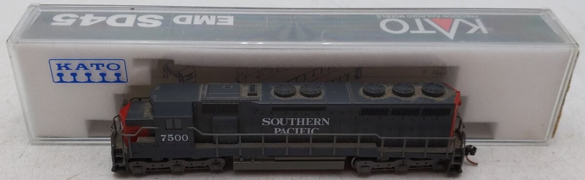 Kato 176-319 N Scale Southern Pacific SD45 Diesel Locomotive #7500/Box