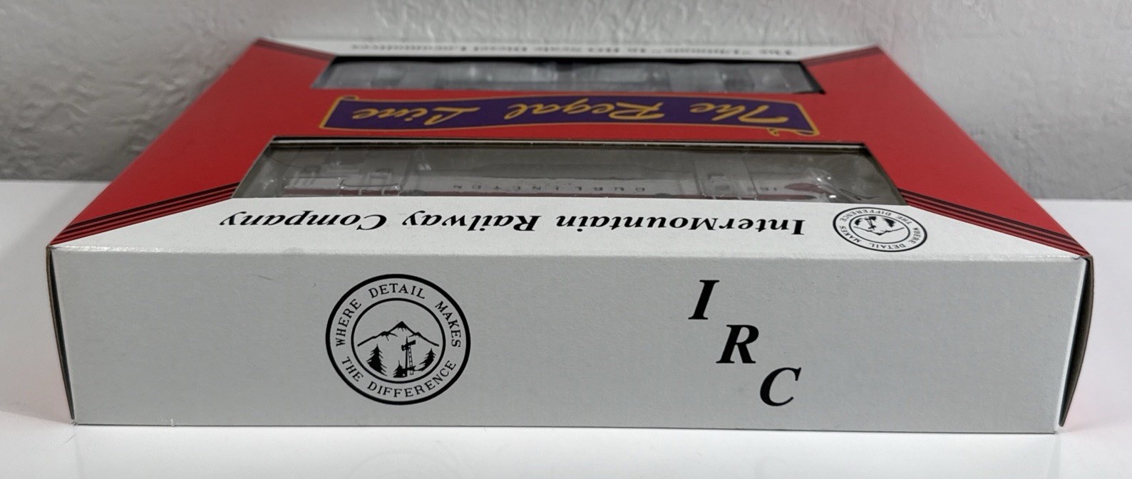 Intermountain Railway: The Regal Line EMD F-7A Phase 1 Loco W/Drive CB&Q #169A