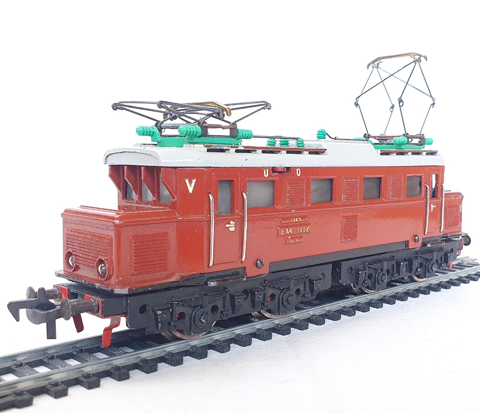 Fleischmann DC HO 1:87 Sweden SJ E44 ELECTRIC LOCOMOTIVE Diecast Metal Boxed`50