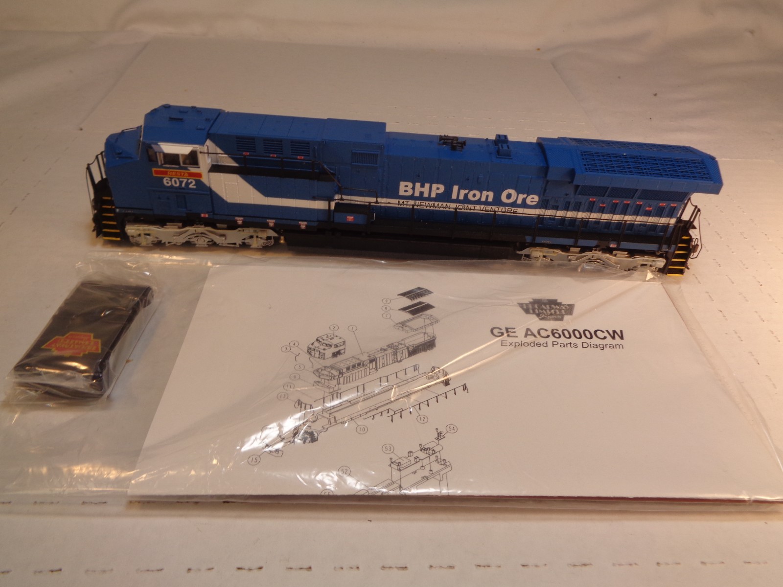HO Scale Broadway Limited GE AC6000 BHP Iron Ore #6702 Diesel Sound DC/DCC