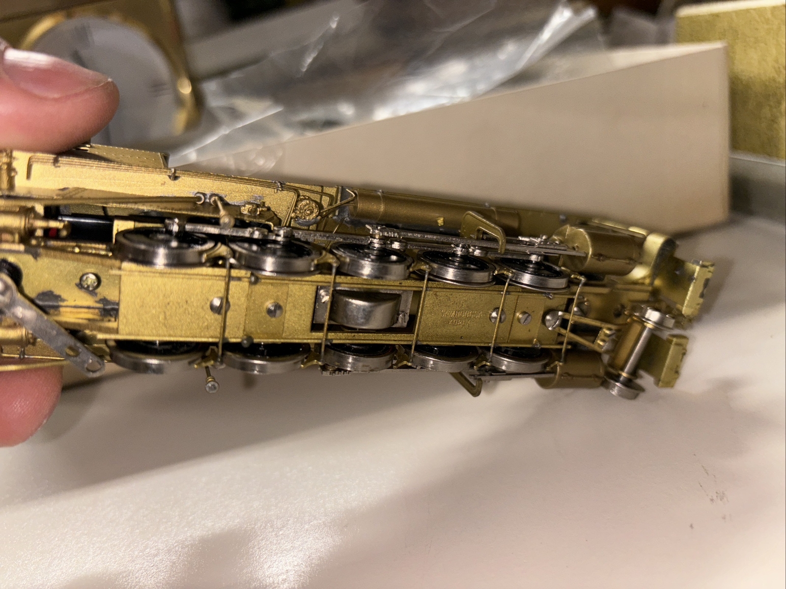 HO SCALE BRASS SUNSET MODELS SOUTHERN PACIFIC D-1 2-10-0