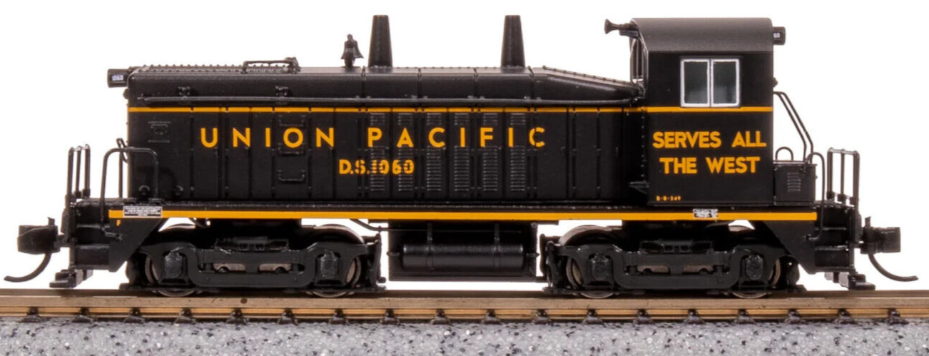 BROADWAY LIMITED 7500 N EMD NW2 UP 1060 Blk w/ Yellow Paragon4 Sound/DC/DCC