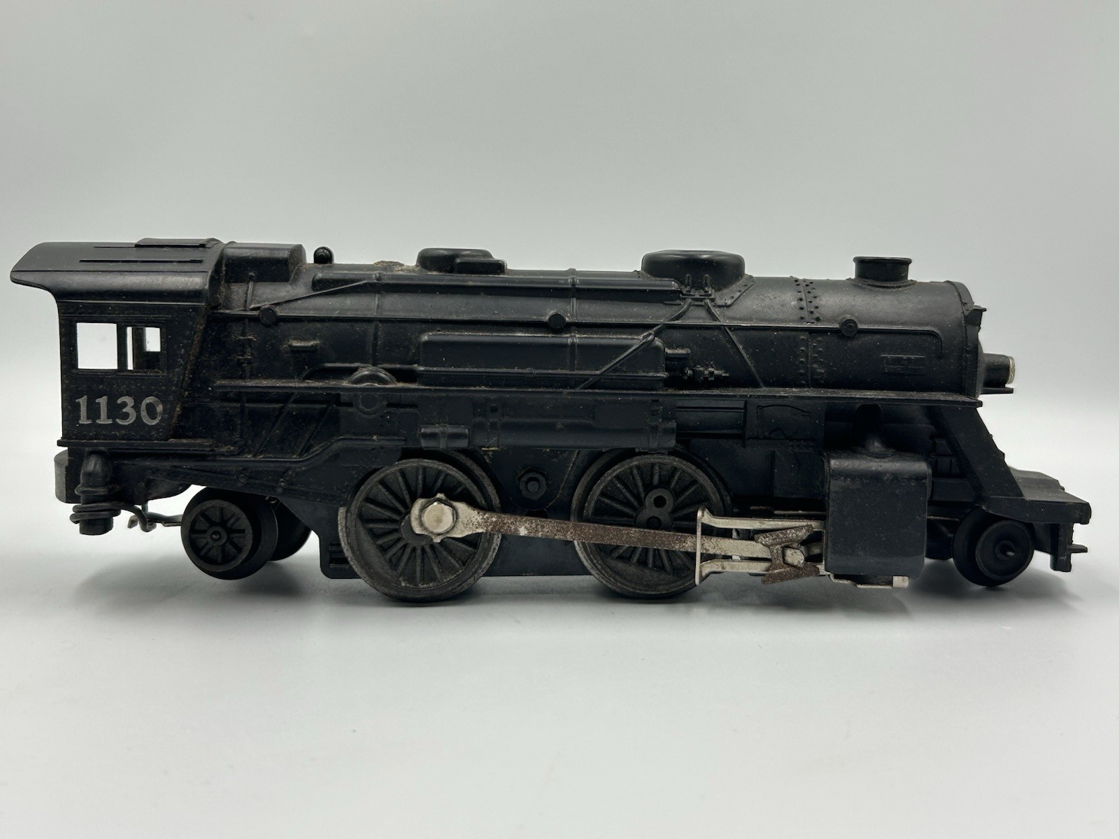 Lionel 1130 O Gauge Steam Locomotive 2-4-2 Black Engine Tested Vintage W/Box