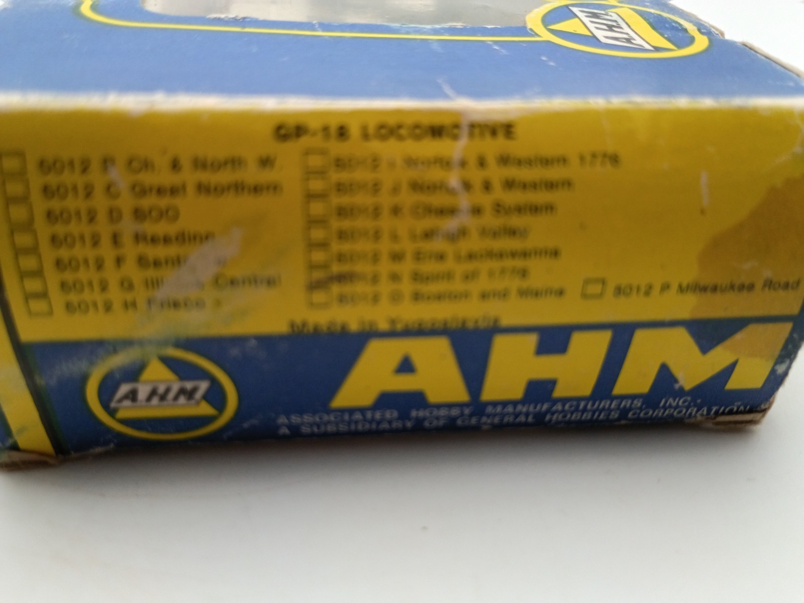 Vintage AHM HO Scale Spirit of ’76 Seaboard Coast Line #1776 Diesel w/ Box