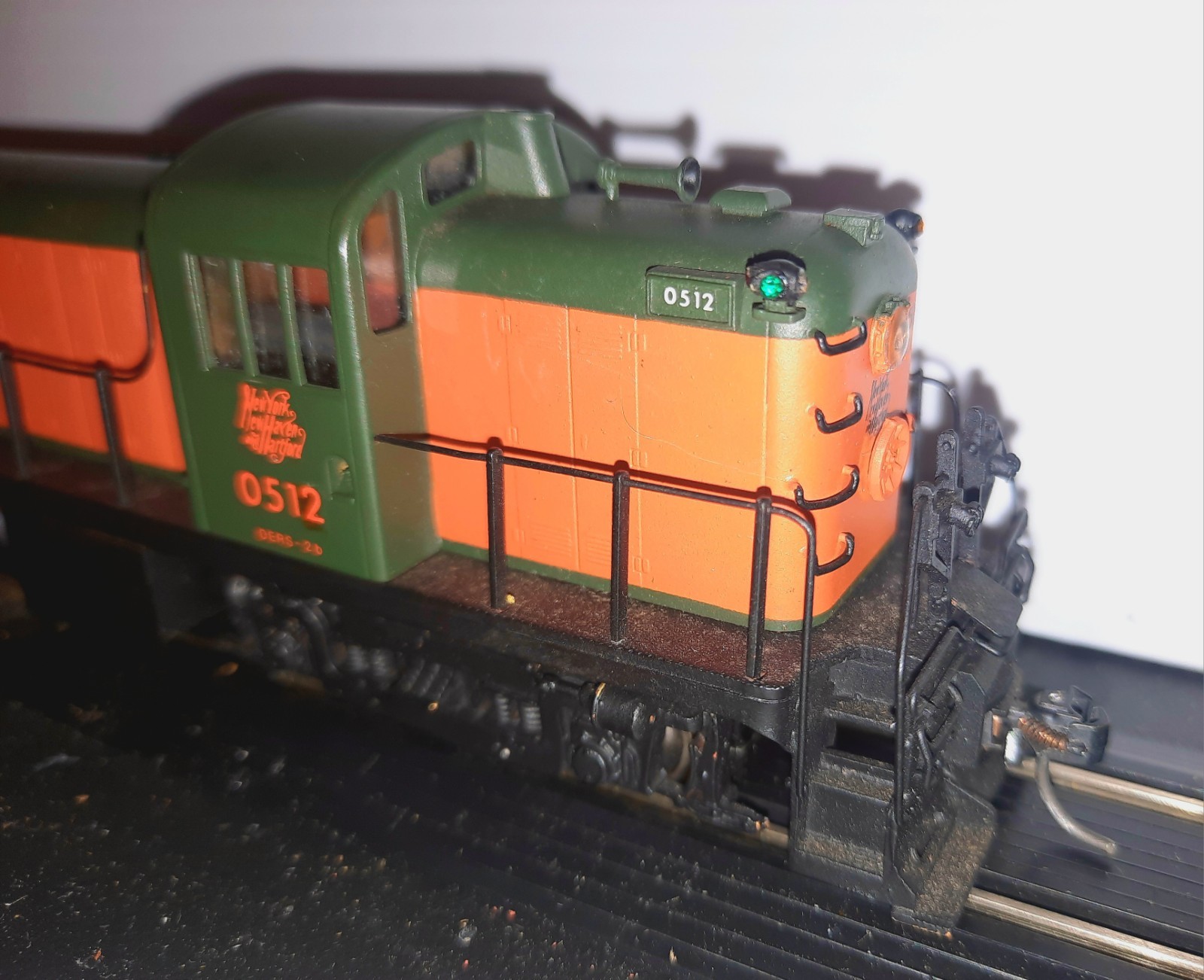 HO Alco Products Samhongsa Brass Custom Painted New Haven Railroad RS-2 #0512