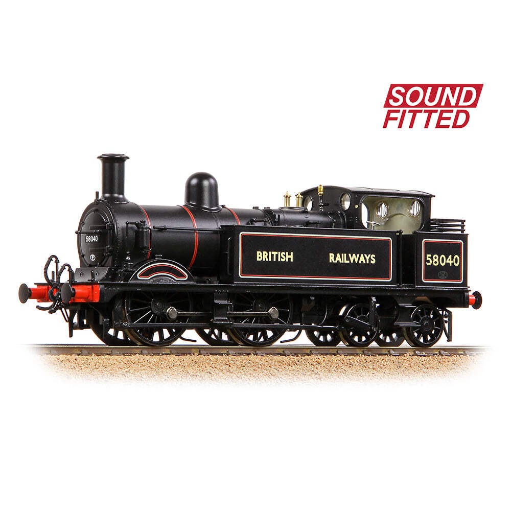 Bachmann 31-743ASF OO Gauge MR 1532 (1P) Tank 58040 BR Lined Black DCC SOUND