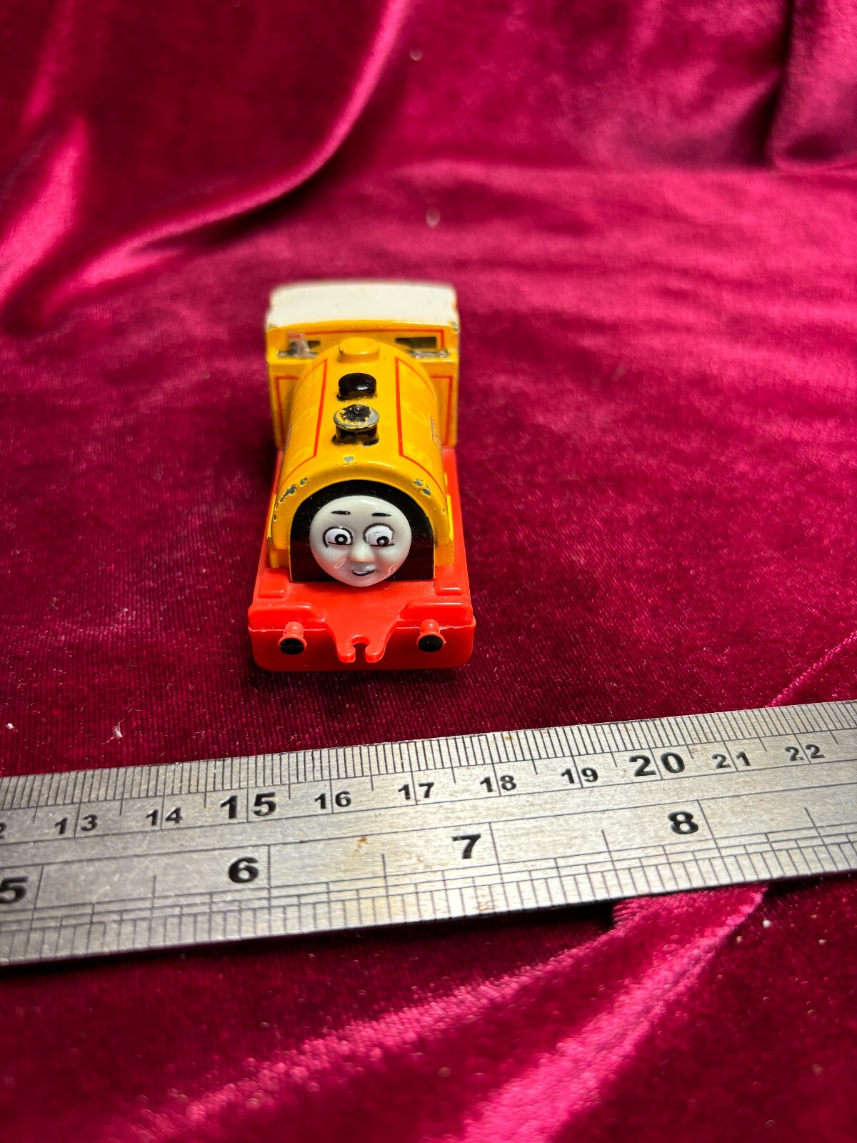 Vintage ERTL Britt Allcroft Ben SCC tank engine train carriage, 1991, diecast