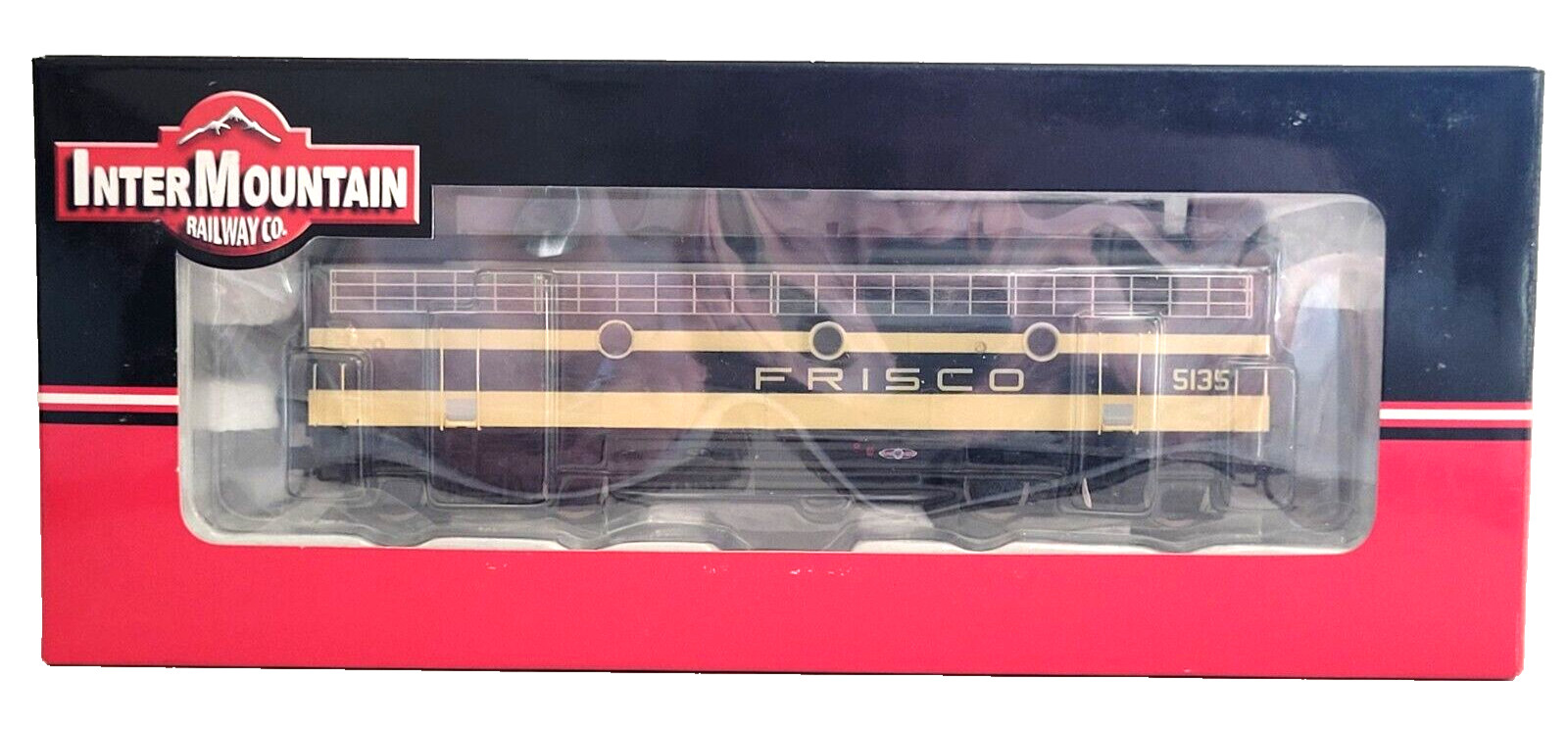 Intermountain 49545-03 HO Scale F7B Frisco #5135 DC New Tested Very Hard To Find