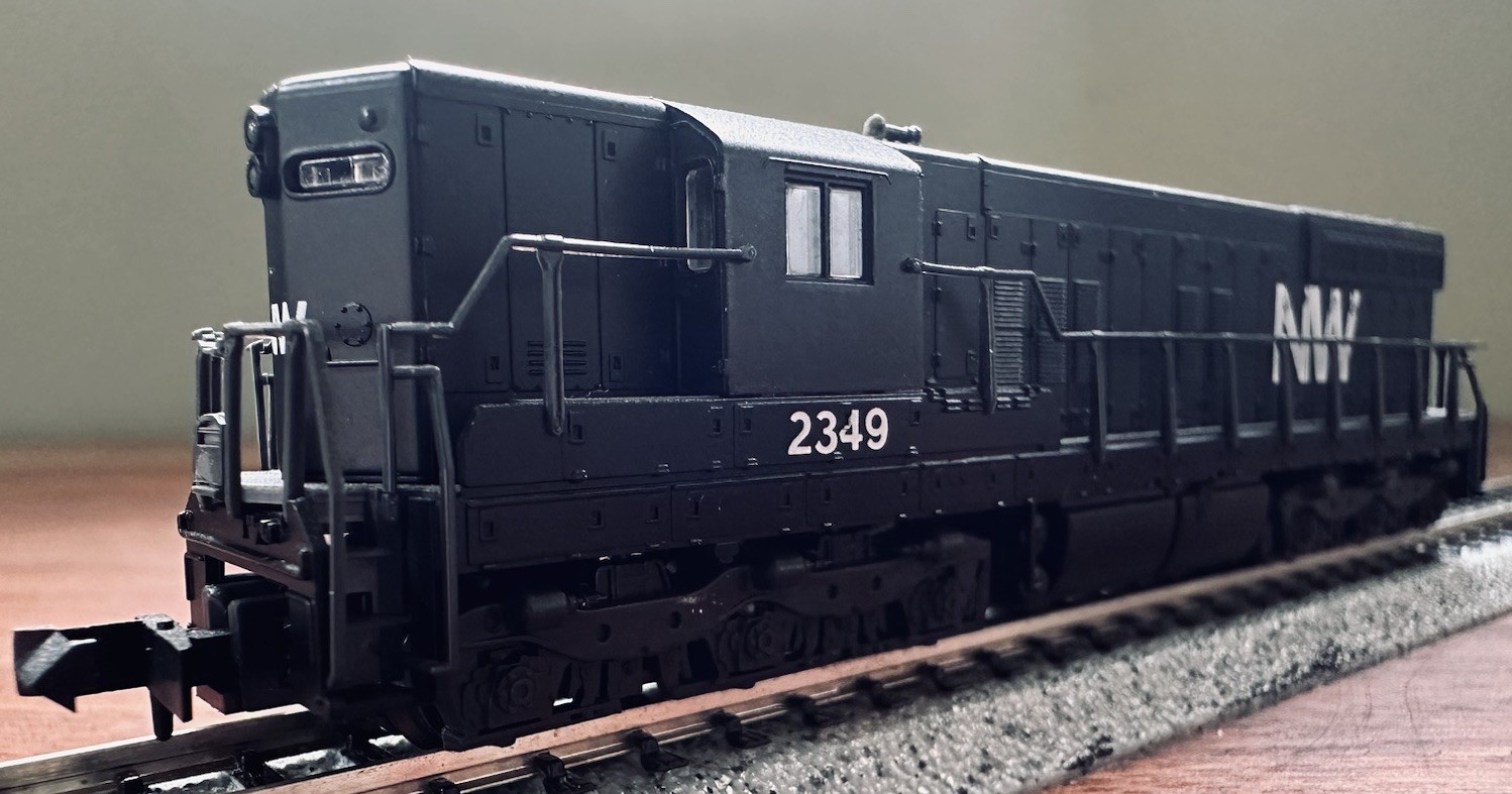 Life-Like N Scale Loco #7724 SD-7 Norfolk & Western #2349 Japan KATO NOS NY