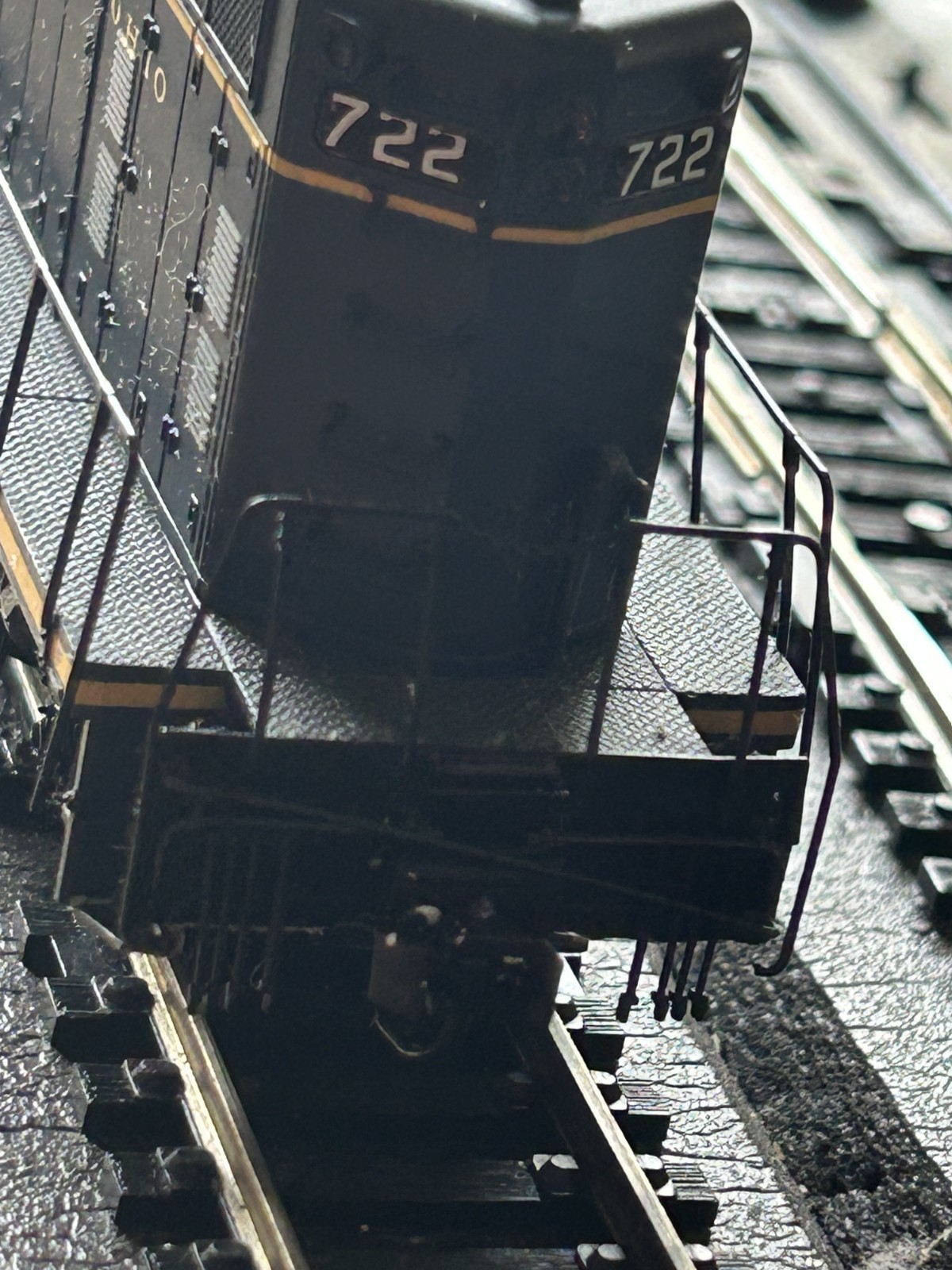 PROTO 2000 HO EMD GP7 Diesel Locomotive Baltimore & Ohio #722 DC Analog 23050