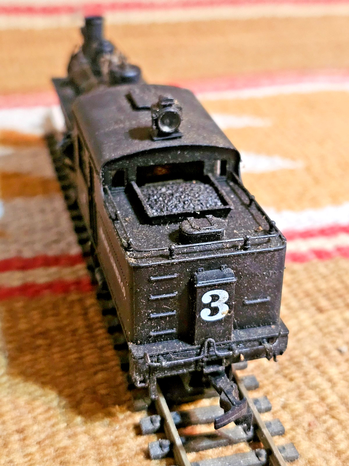 SCARC Rivarossi 17554 HO Scale Heisler 2 Track PACIFIC LUMBER Logging Locomotive
