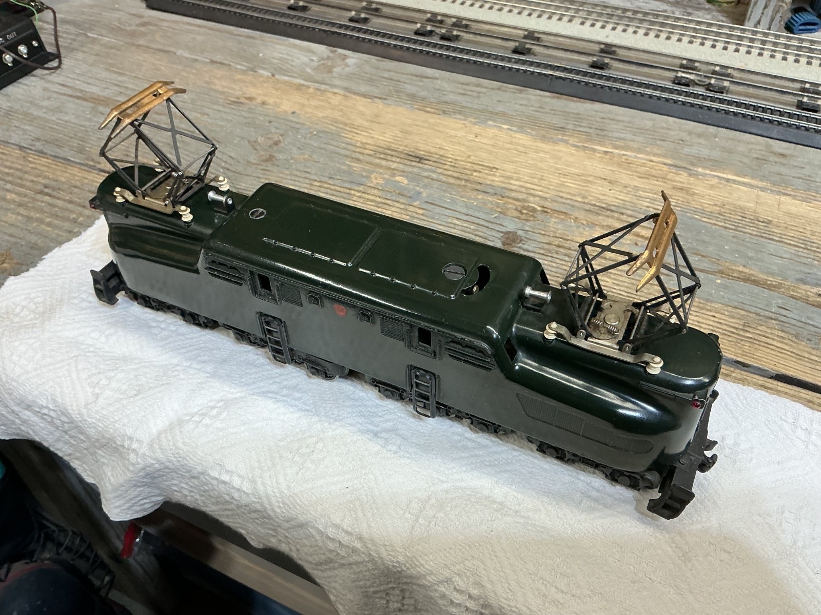 Lionel 2332 GG-1 Train Engine In the Original Box/Liner/ RED BRUSH CAP-RARE