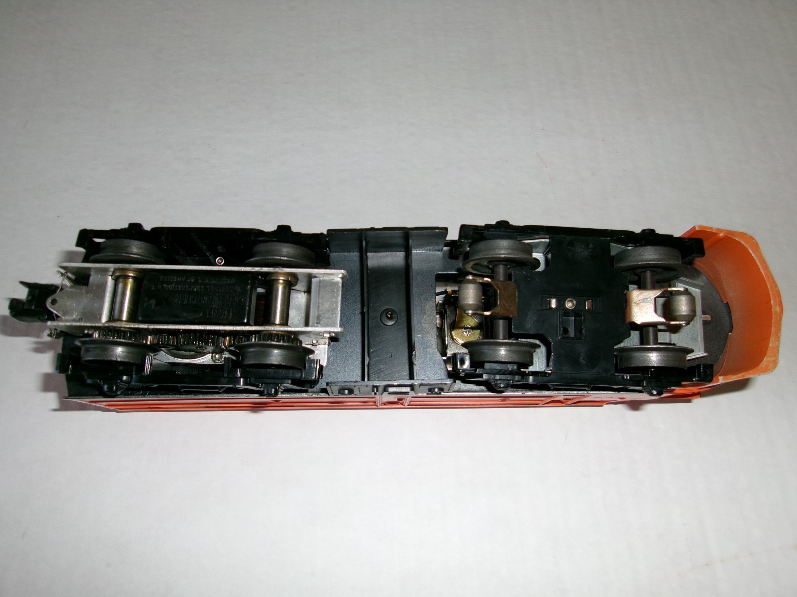 Scarce Lionel 232 New Haven A Alco Diesel 1962 only Black Stripe Postwar
