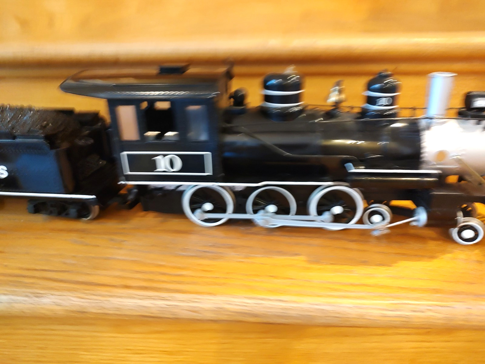 Bachmann 81096 G Scale White Pass 4-6-0 Steam Locomotive #10 & Tender READ AS IS