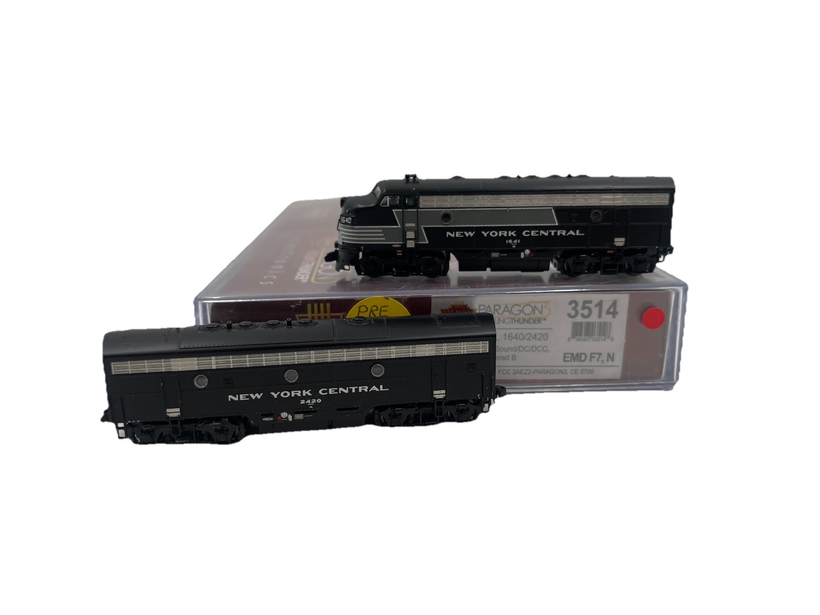 N Scale Broadway Limited Paragon Series 3514 New York City A & B EMD F7 Parts