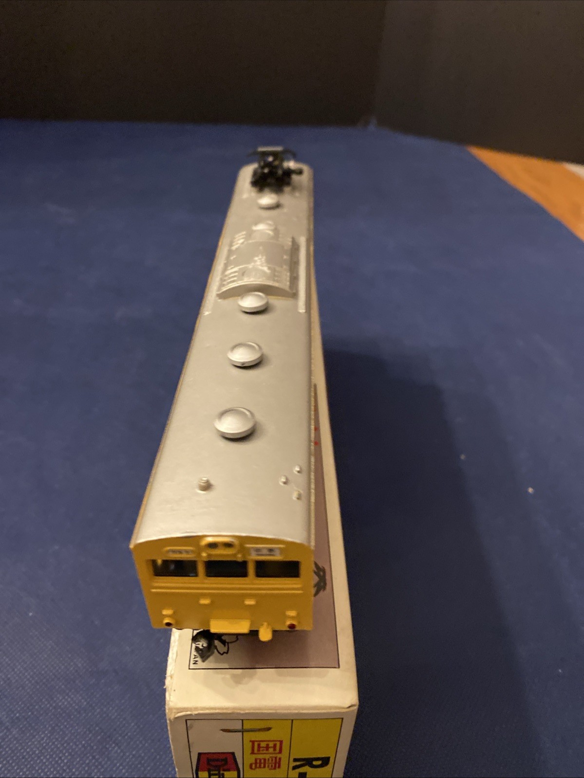 HO scale ELECTRIC LINER Yellow – Yonezawa Toys Diapet R-20 – In Box