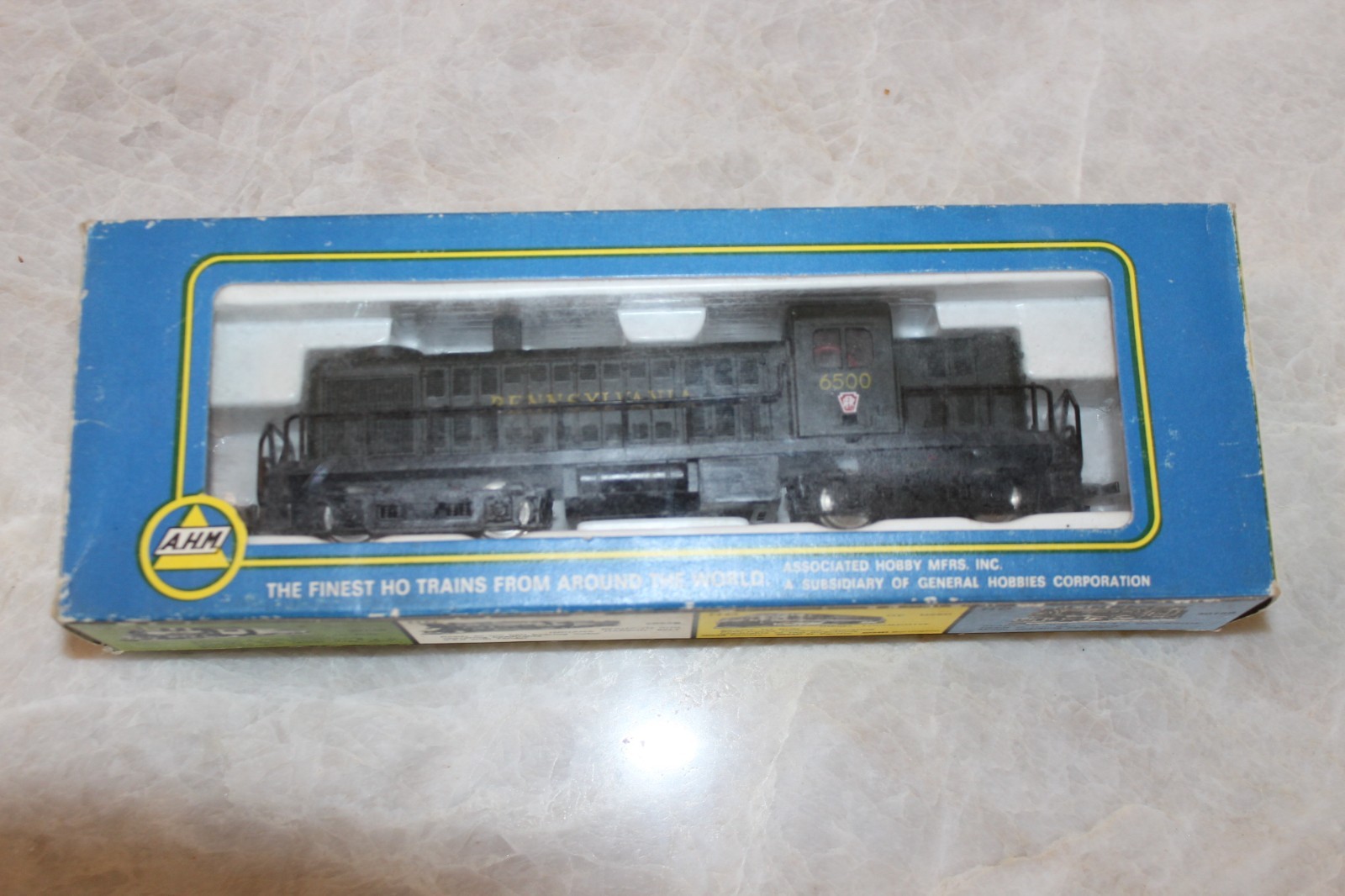 AHM 5131 HO PRR Alco RS-2 Diesel #6500 Pennsylvania WITH BOX 1974 Vintage