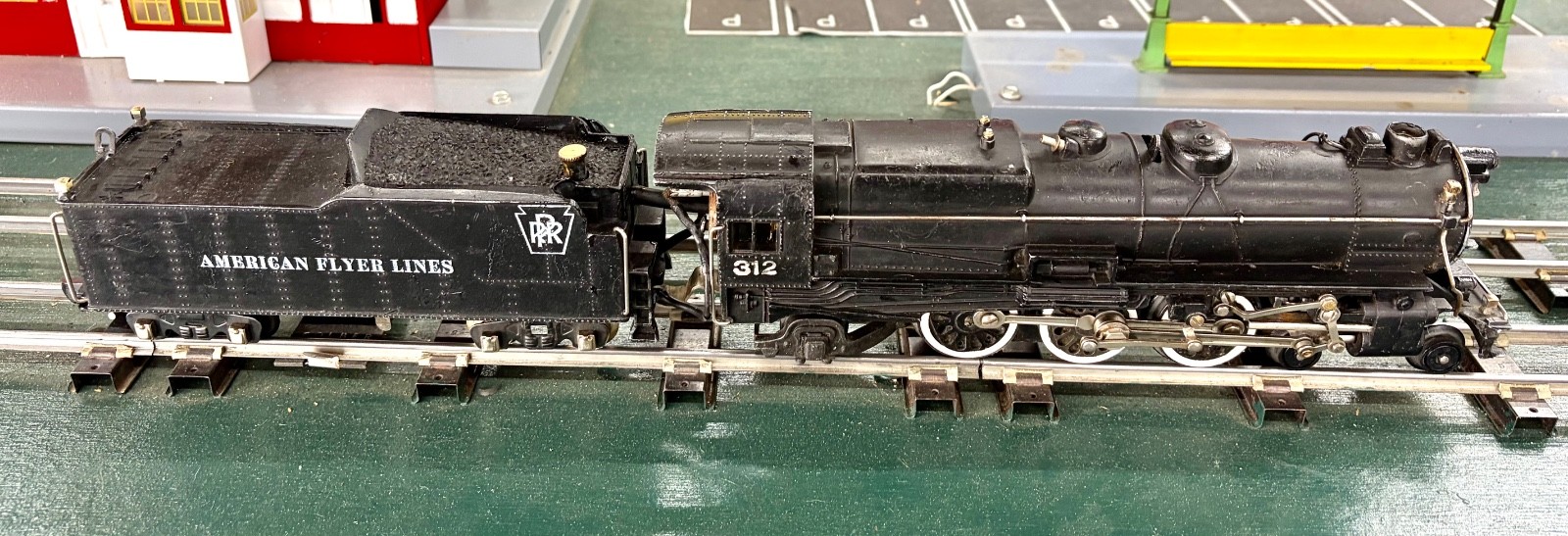 American Flyer “312 SIT” Locomotive & Tender (119 – see Performance Video)