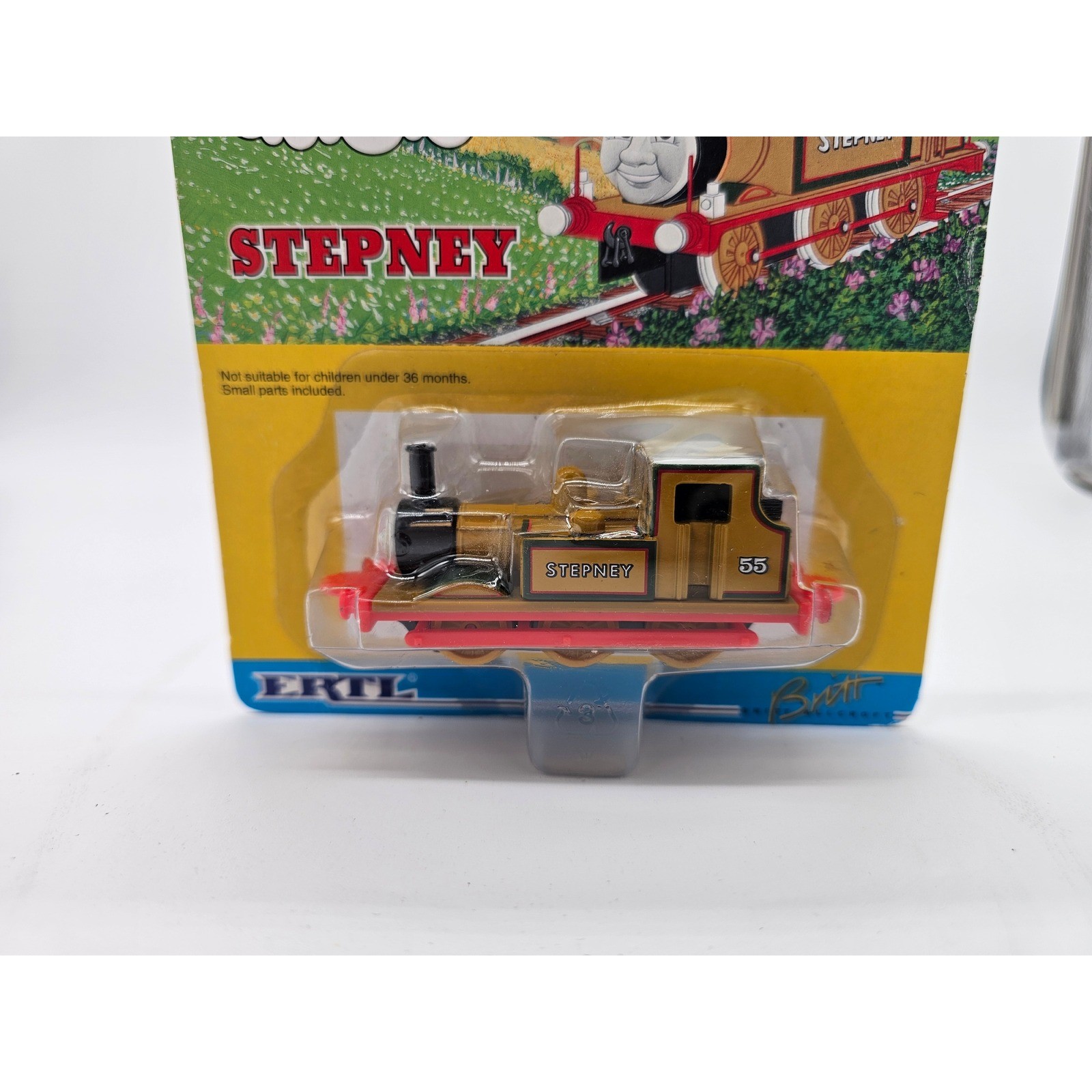 ERTL Thomas The Tank Engine & Friends Stepney#4007 Die-Cast Train Collector Card