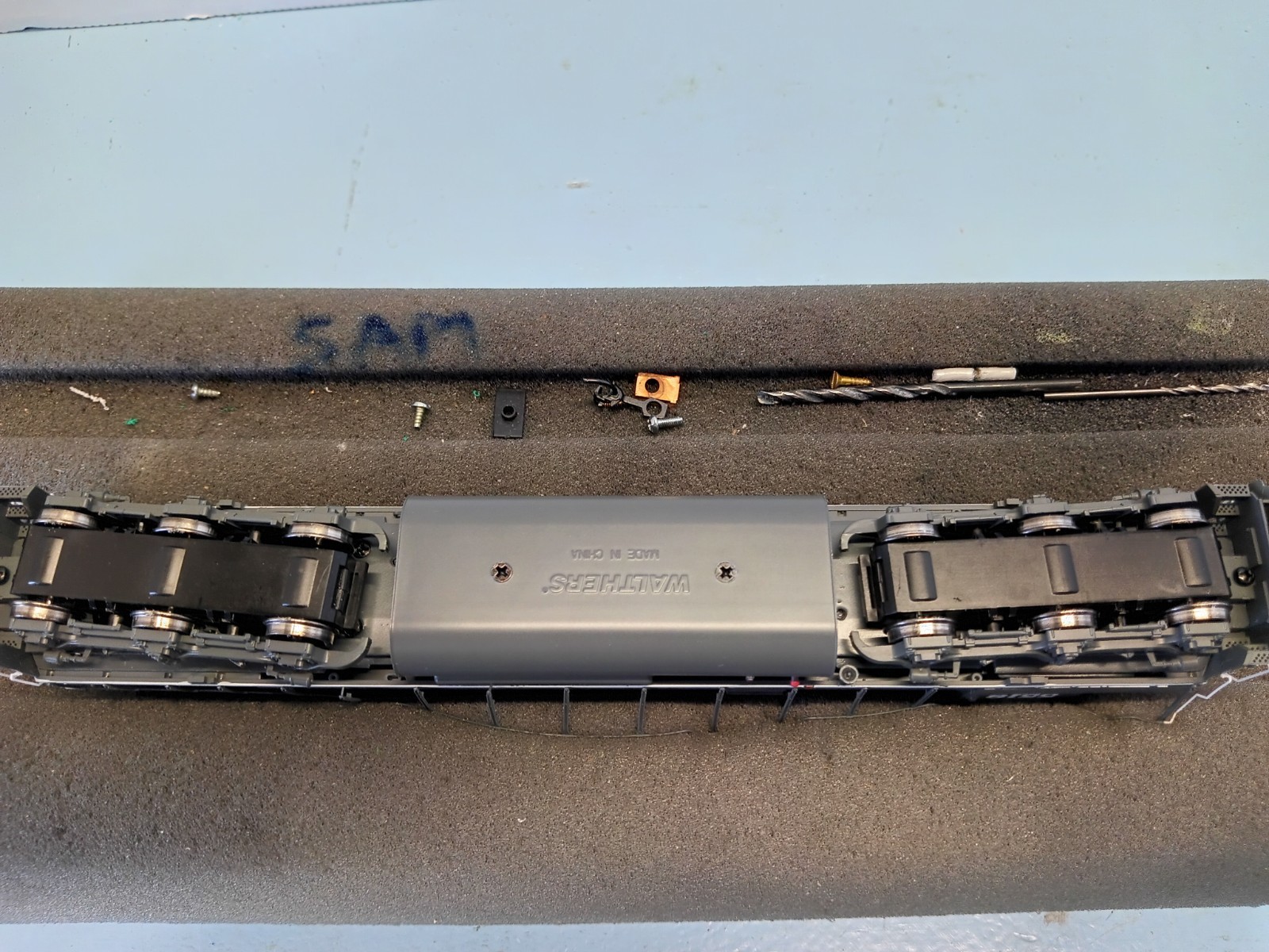 HO-Scale Walthers Southern Pacific SD50. DCC Sound Lights Original Box Packaging