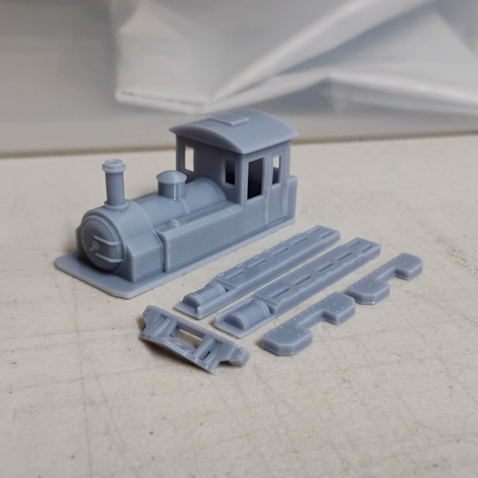 HOn30 BRITISH STEAM LOCO kit #2. For Kato 11-109/11-110 chassis. RESIN 3D print.