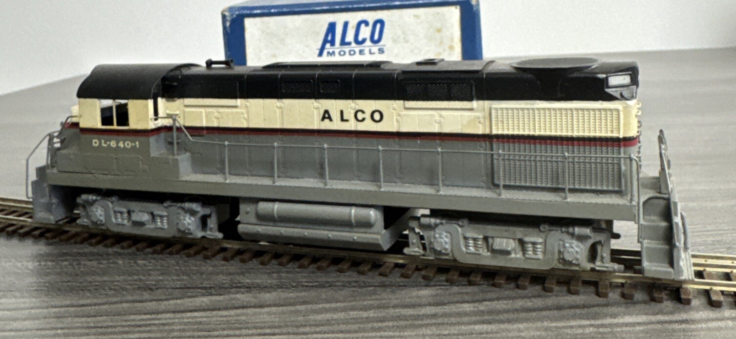 ALCO Models HO Brass #D-101 DL-640 ALCO DEMO – Custom Painted, Lighted & Tested!