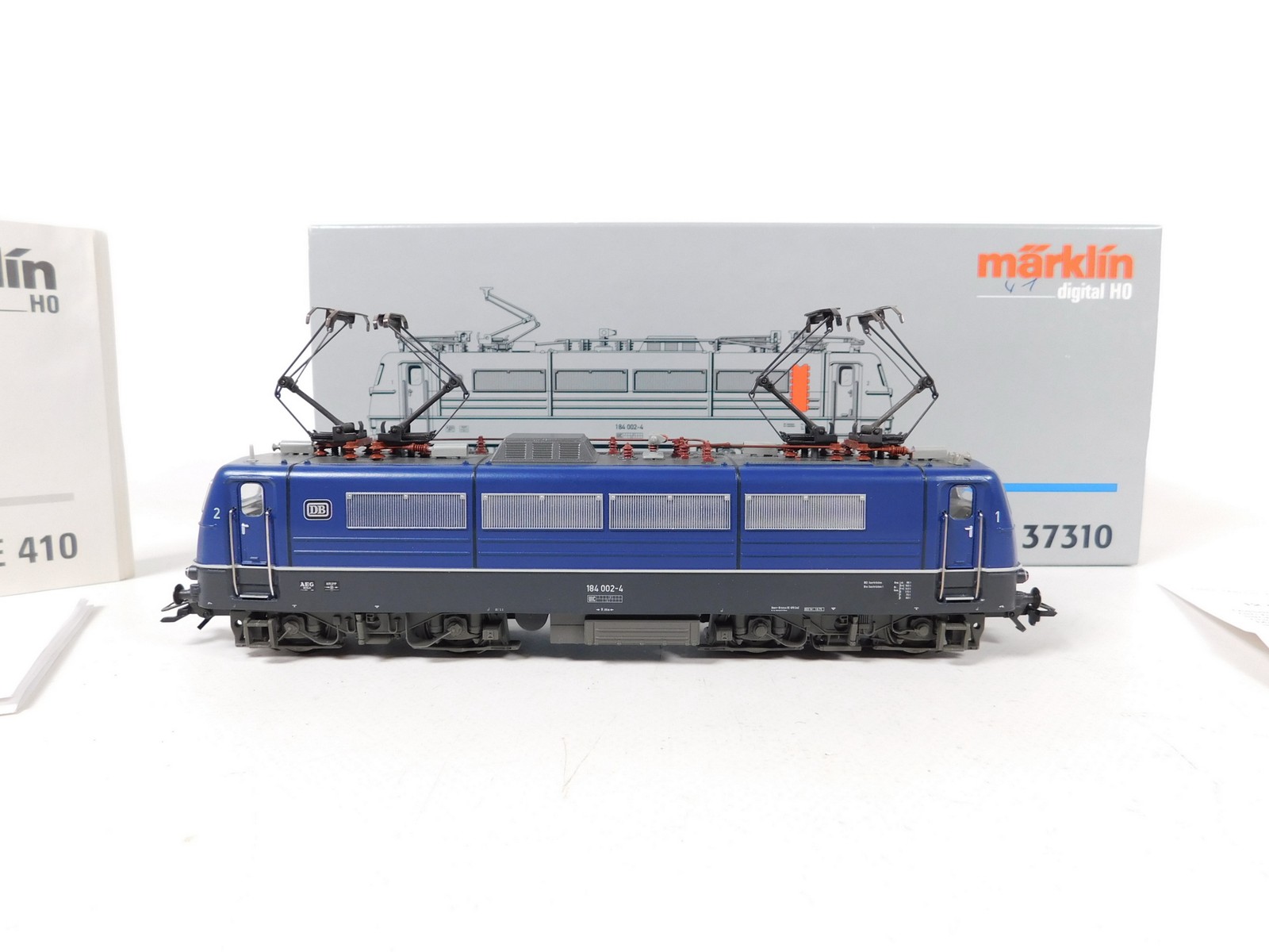 Märklin H0 Digital E-Lok 184 002-4 DB NEM KK TOP+OVP 37310