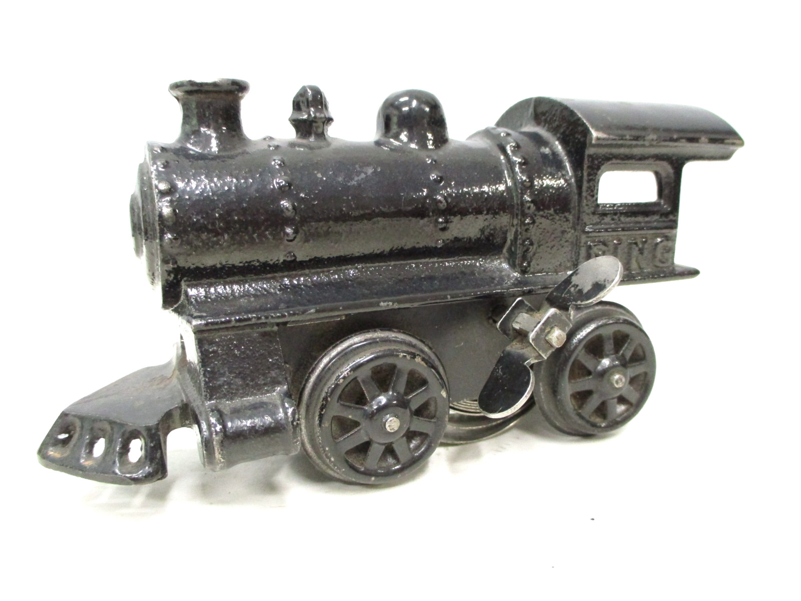 Bing Cast Iron Loco Windup Black with Key Prewar Germany O gauge X8455