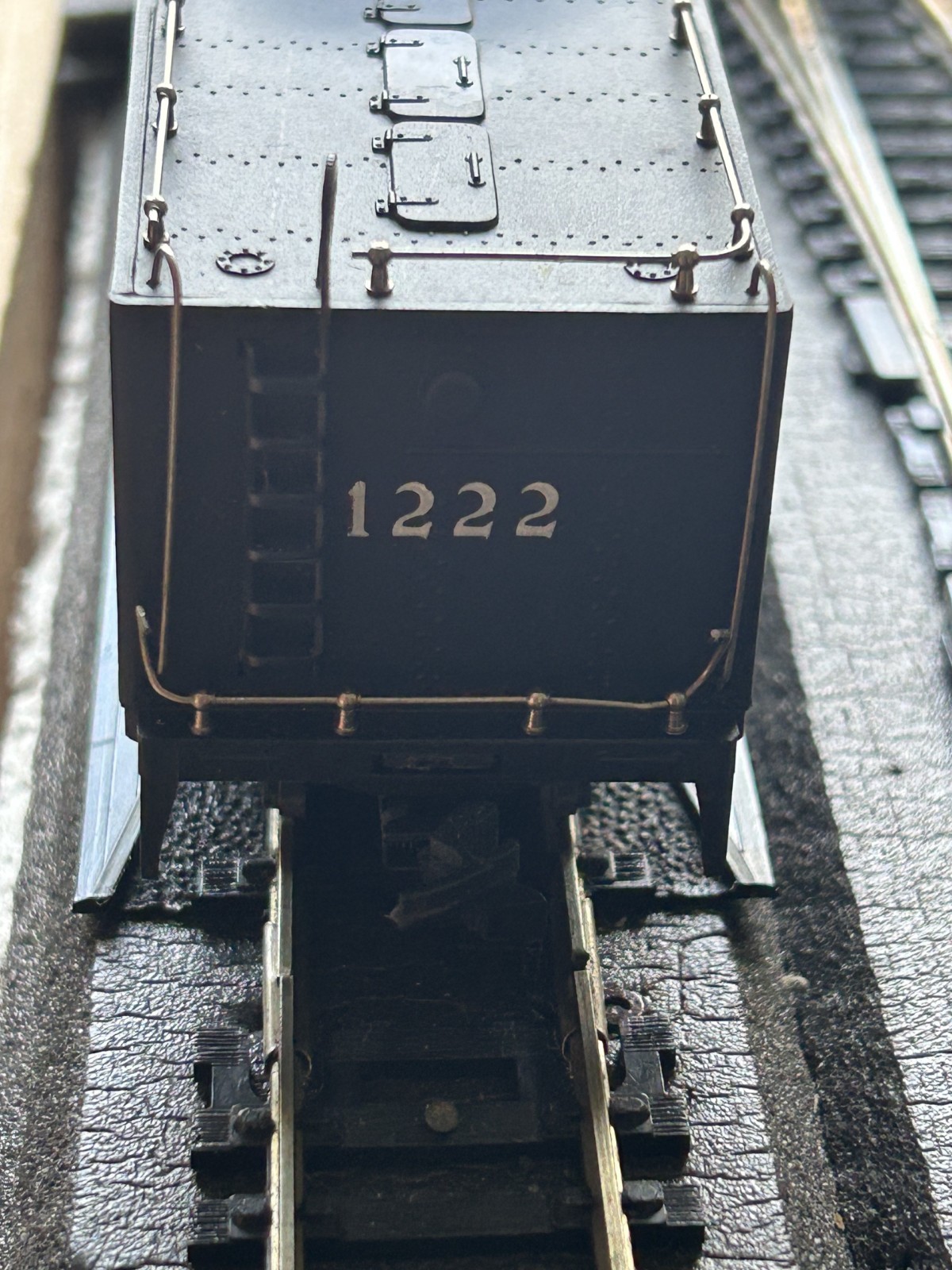 Vintage HO Scale AHM Rivarossi 2-8-4 Steam – Pere Marquette #1222 Box/paperwork