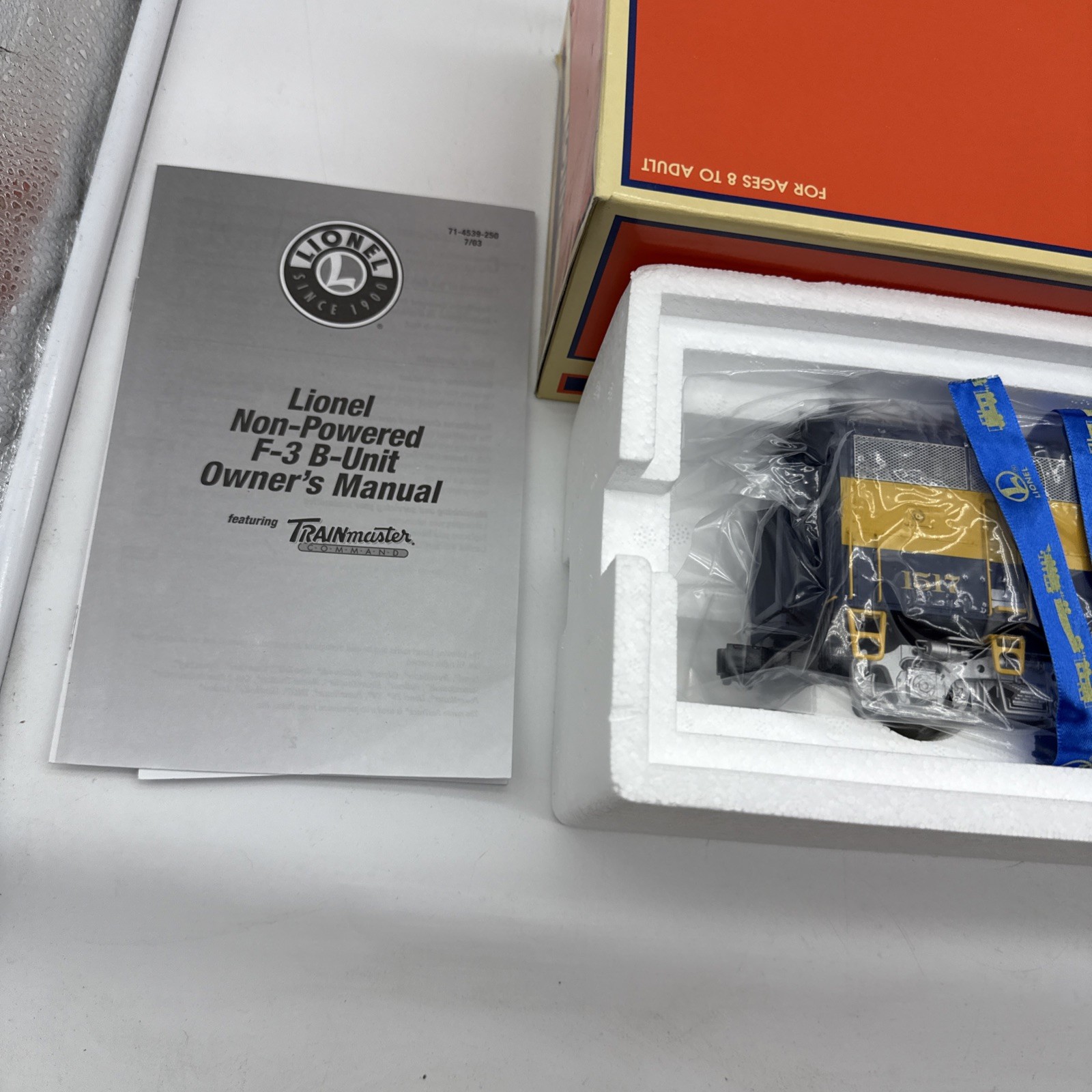 NEW Lionel 6-24521 Alaska Non-Powered F-3 B Diesel Locomotive #1517 Train Rare