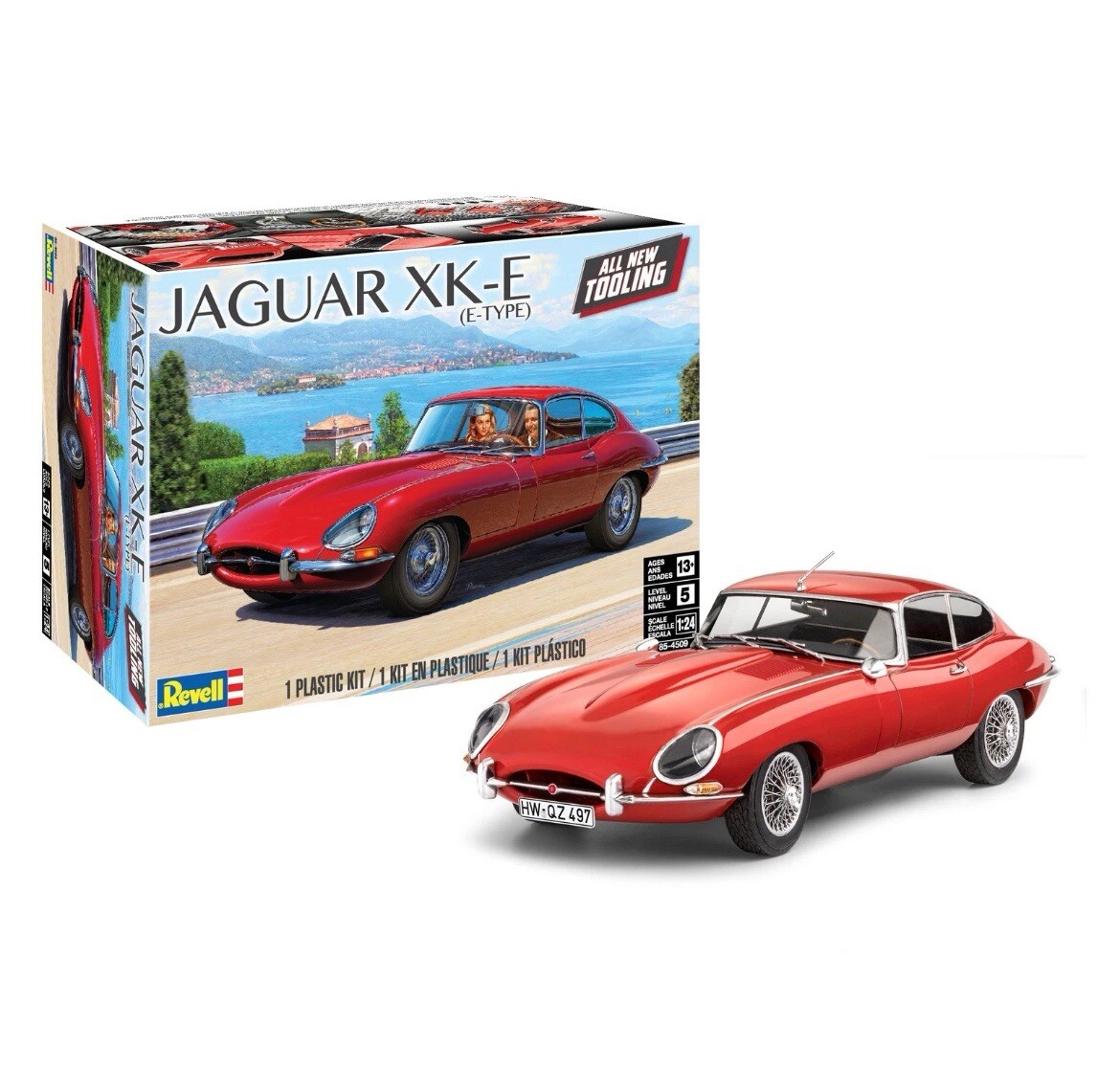 CARRERA REVELL OF AMERICAS INC 1/24 Jaguar XK-E E-Type RMX854509 Plastics NEW IB