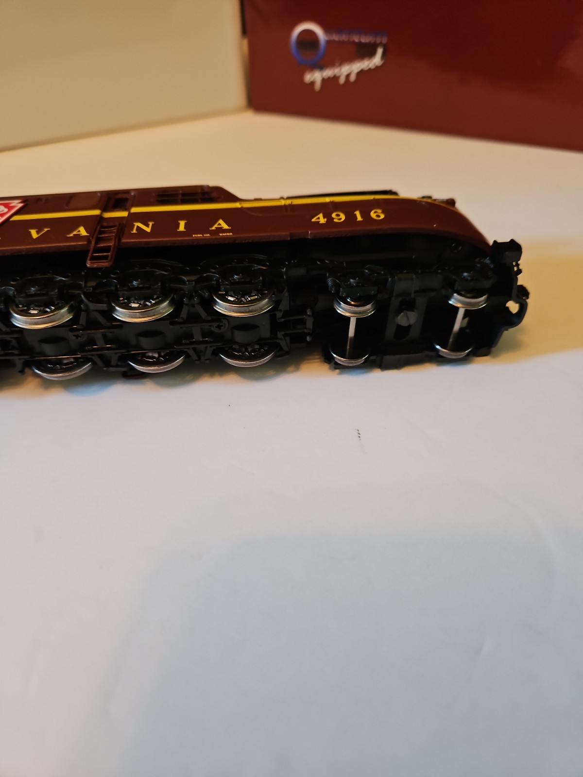 HO-Broadway Limited 627 PRR Pennsylvania GG 1 Tuscan Red #4916 EX DCC