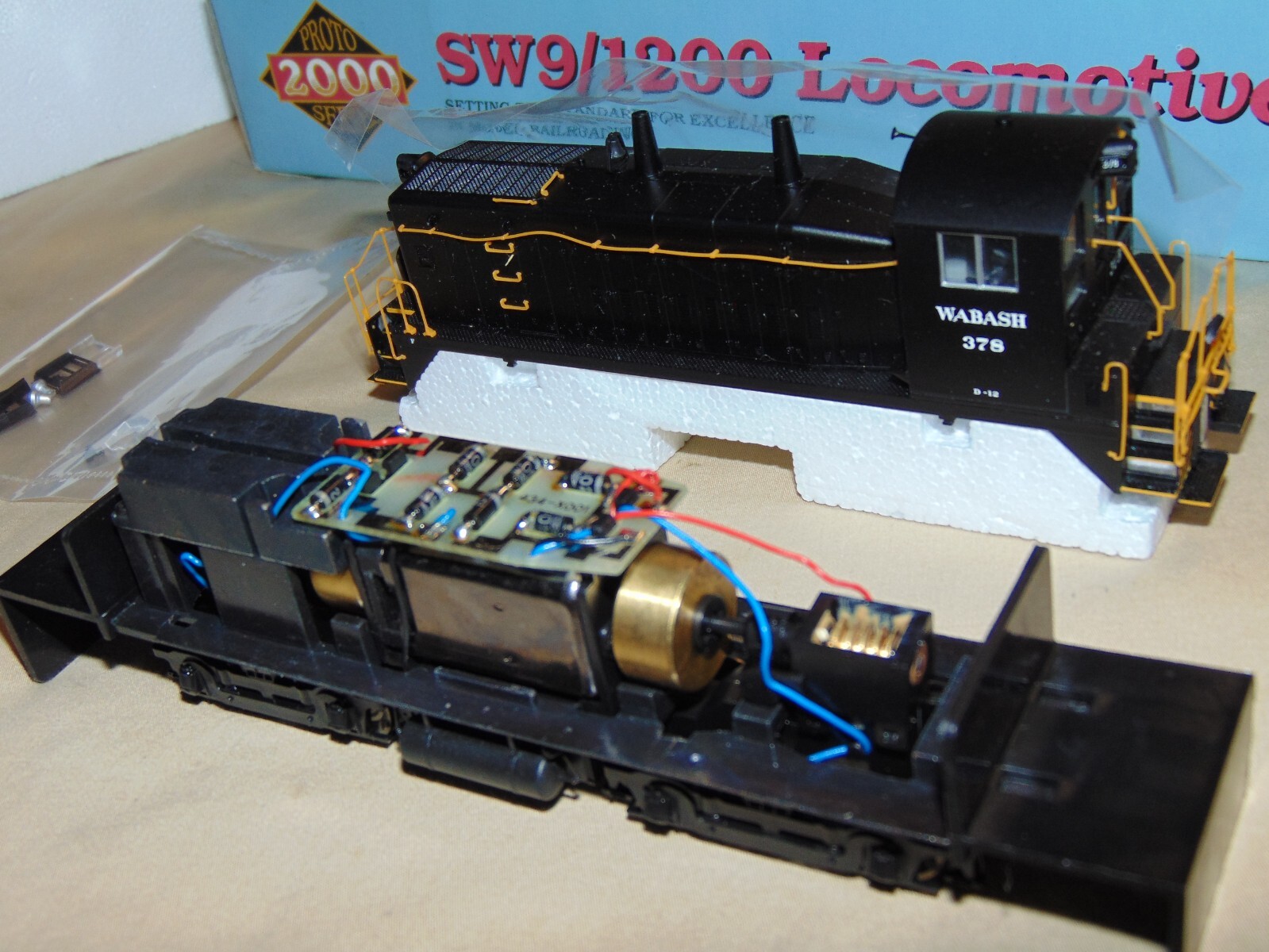 WALTHERS PROTO HO 21145 WABASH SW9 DIESEL IN ORIGINAL BOX..