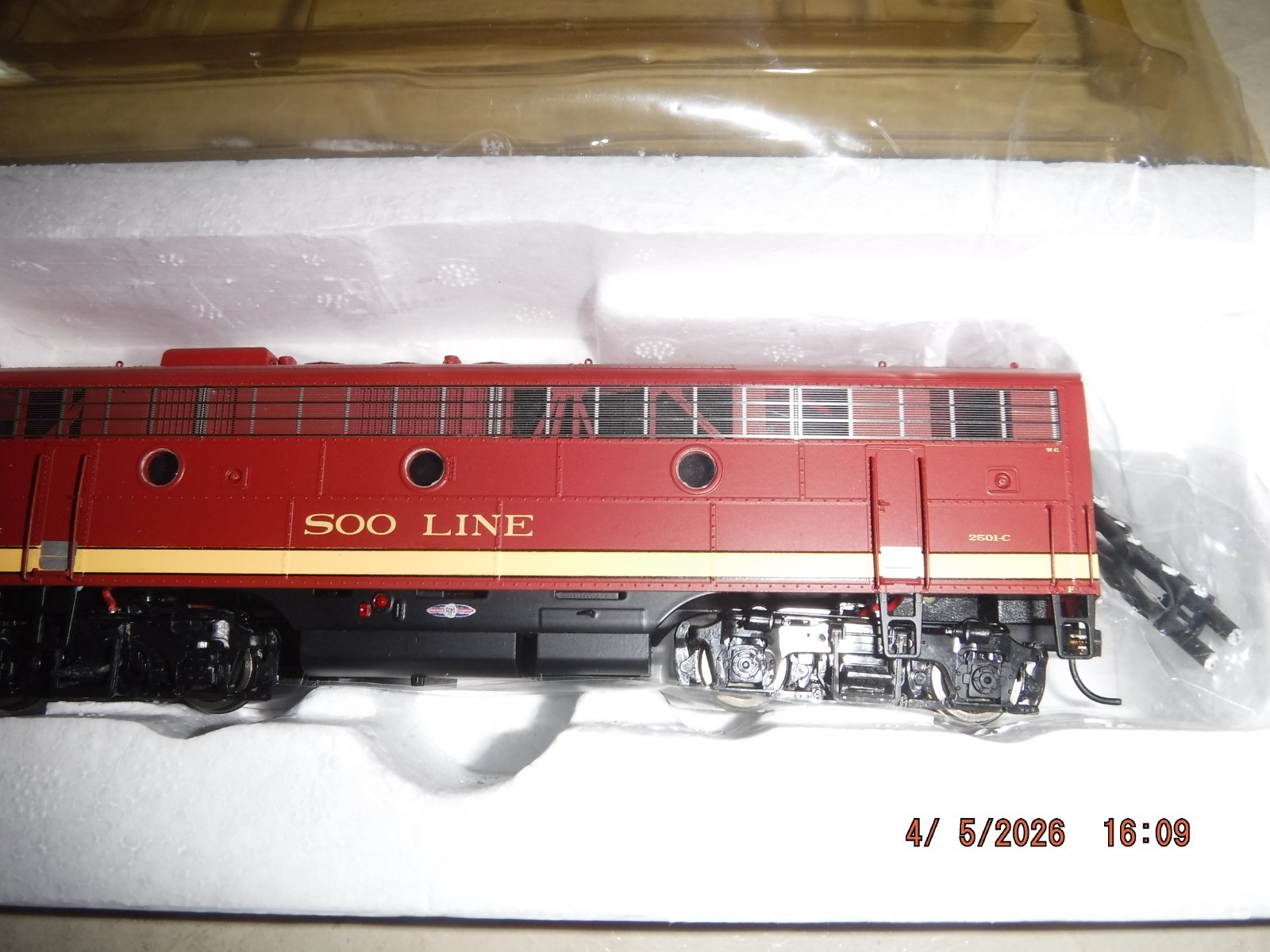 INTERMOUNTAIN HO EMD F7B SOO LINE TENDER LOCOMOTIVE #2501C w/SOUND/DCC NOS NEW!
