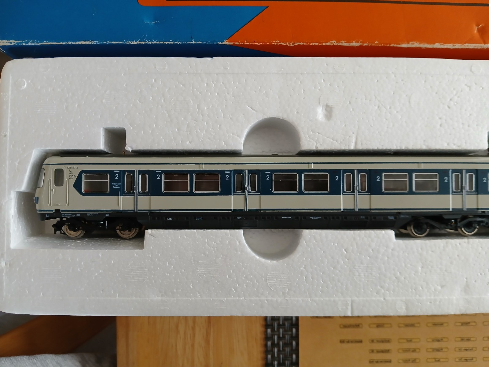 HO SCALE ROCO 2 RAIL DB GERMAN ELECTRIC LOCOMOTIVE MUNICH S-BAHN MUENCHEN 4134