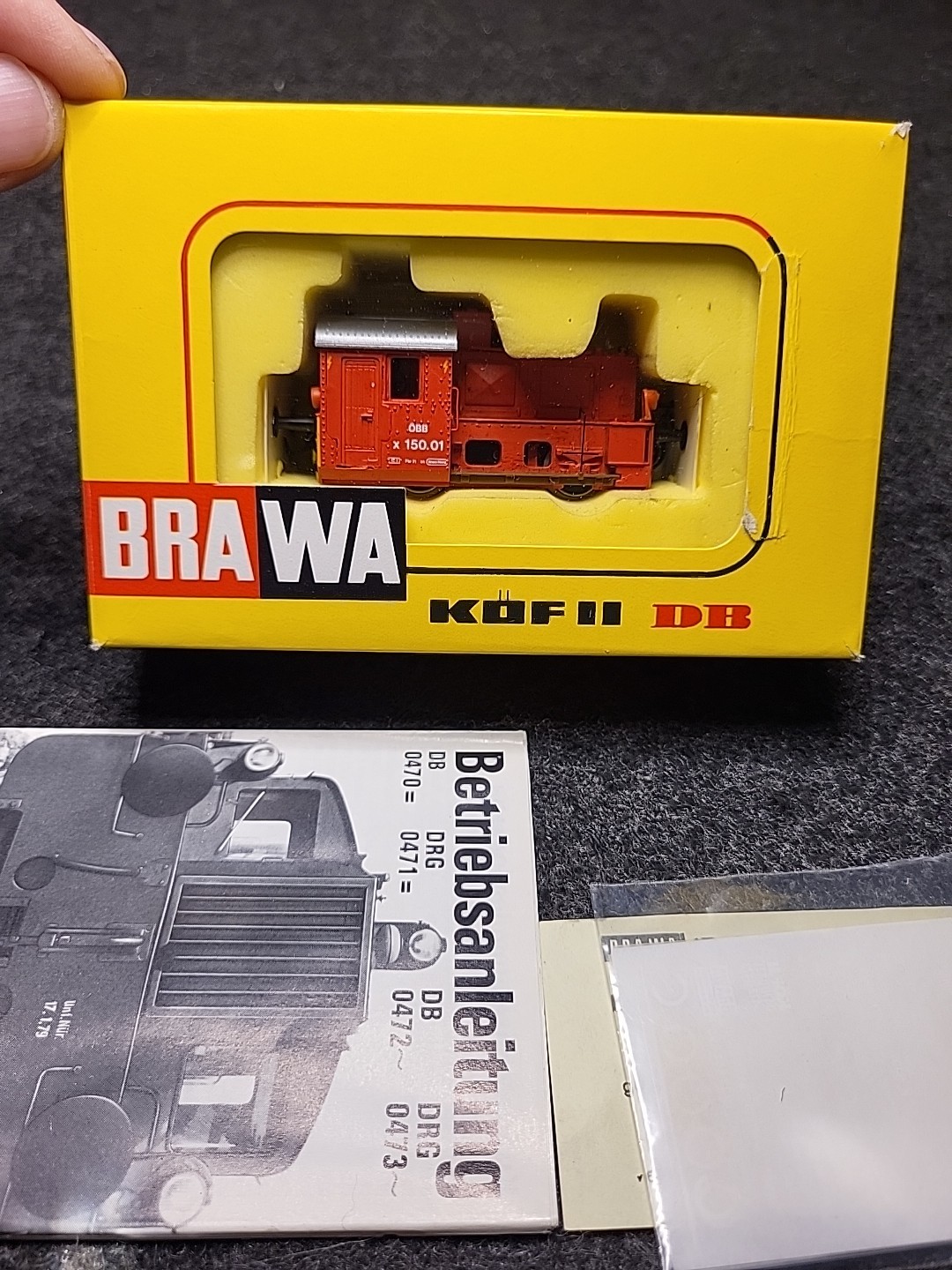 Brawa HO Köf II DB 0470.5 Small Diesel Engine Locomotive