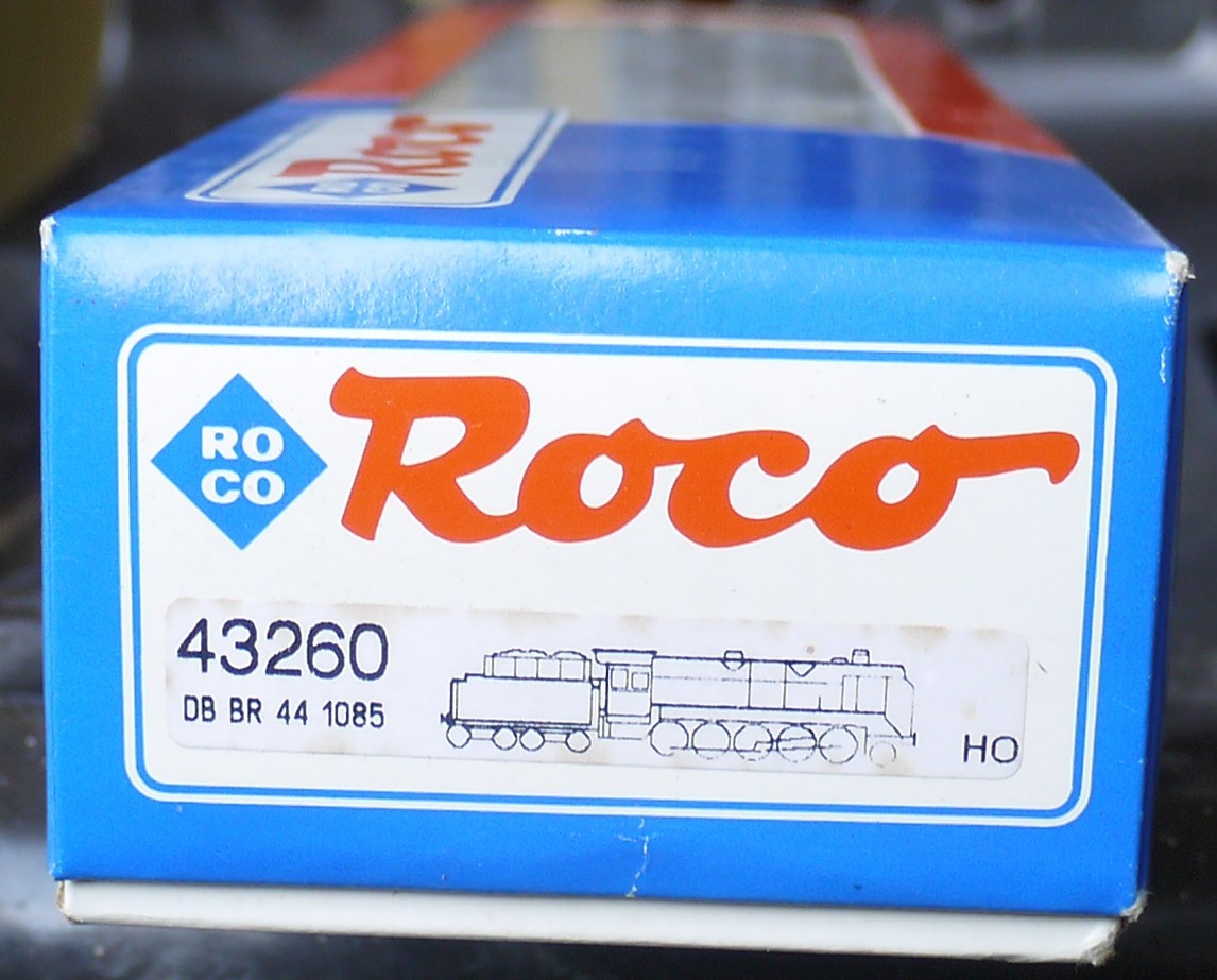 ROCO 43260 DB BR44 1085 HO Scale 4-10-0 Steam Locomotive NEW Box Detail Pack INS
