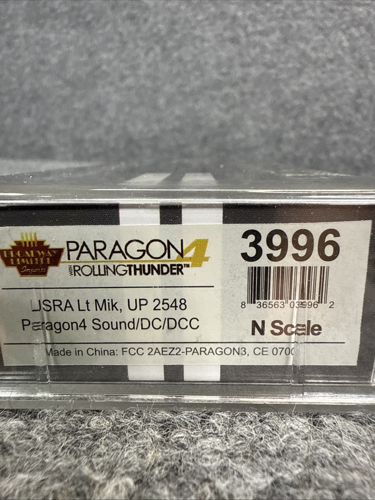 BROADWAY LIMITED 3996 N SCALE USRA Light Mikado UP 2548 Paragon4 Sound/DC/DCC