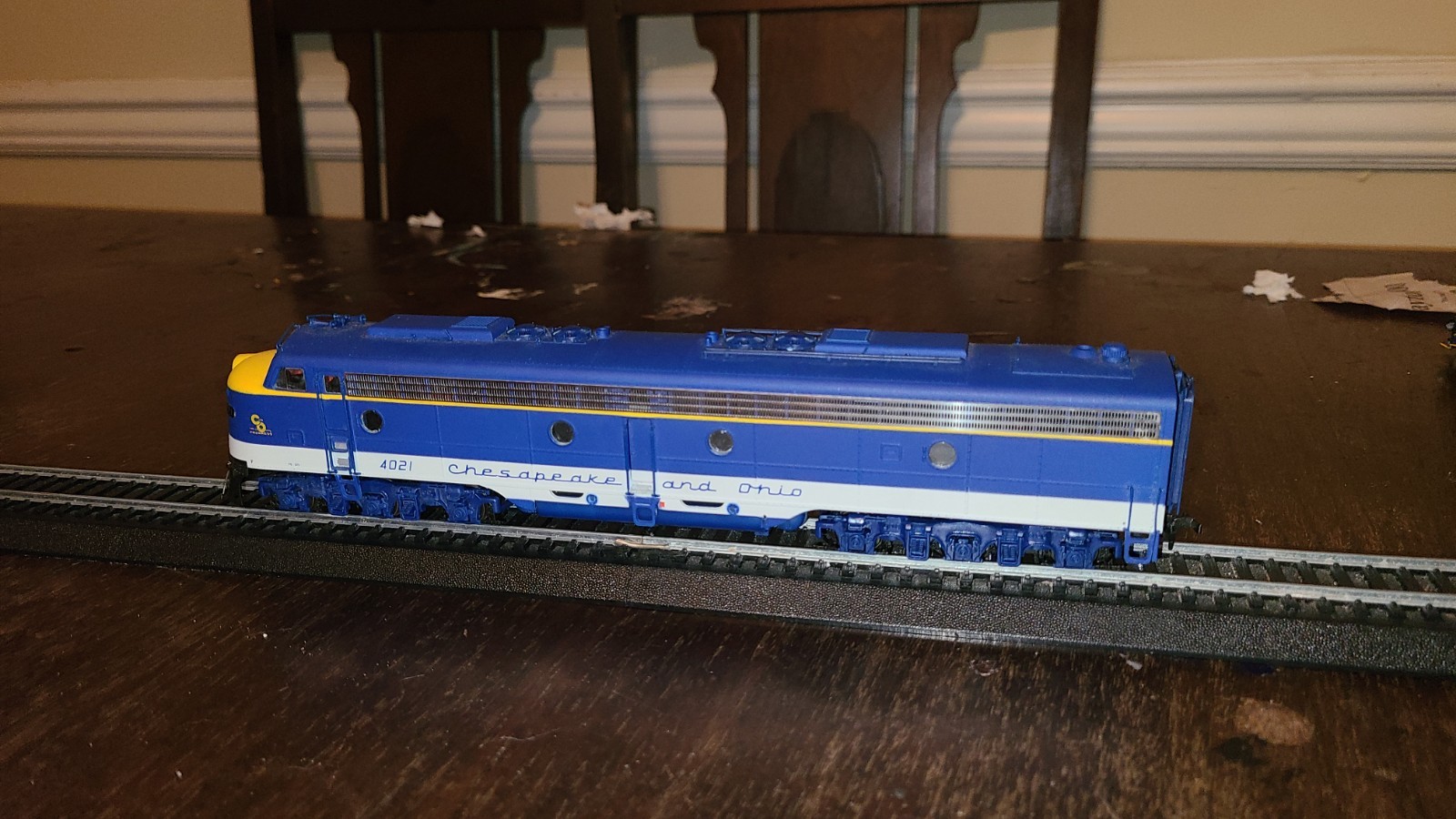 HO Scale Life-Like Trains – Chesapeake & Ohio E8 Locomotive #4021