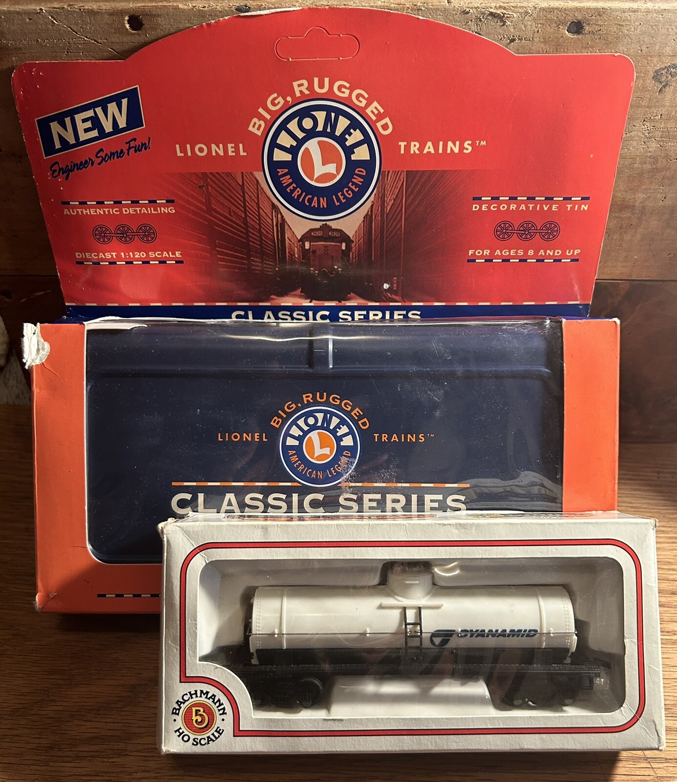 2 Lionel 5405 New York Central Hudson Die cast 1:120 Scale & Bachmann HO Scale.