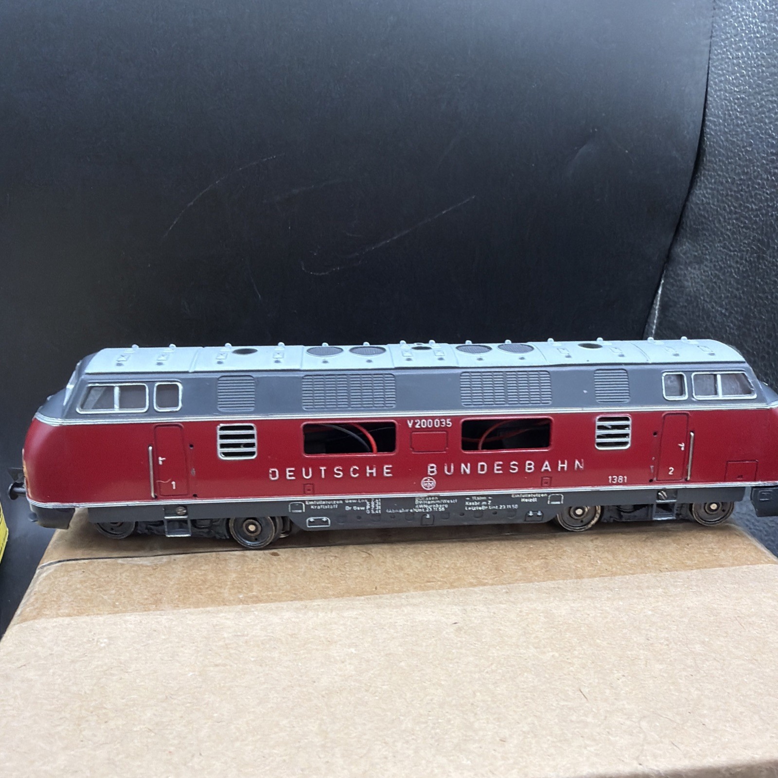 VTG Fleischmann HO Scale 1381 Diesel Locomotive W/ Box V200035 READ