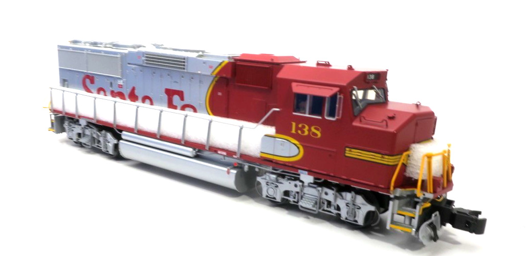 Atlas O Santa Fe AT&SF Diesel Powered GP60M Lionel TMCC Cab# 138 3-Rail 1282-5