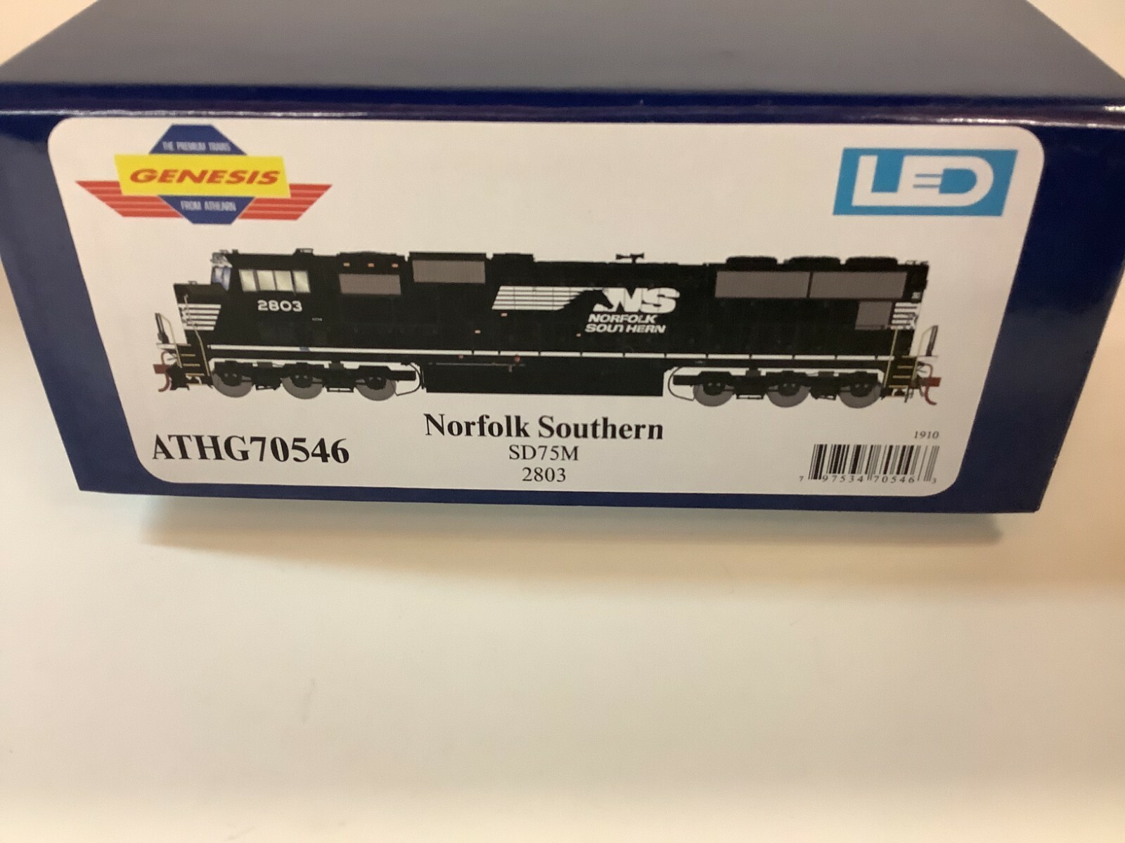 Athearn Genesis #G70546 HO scale “NS” DCC & Sound READY SD75M Rd. #2803