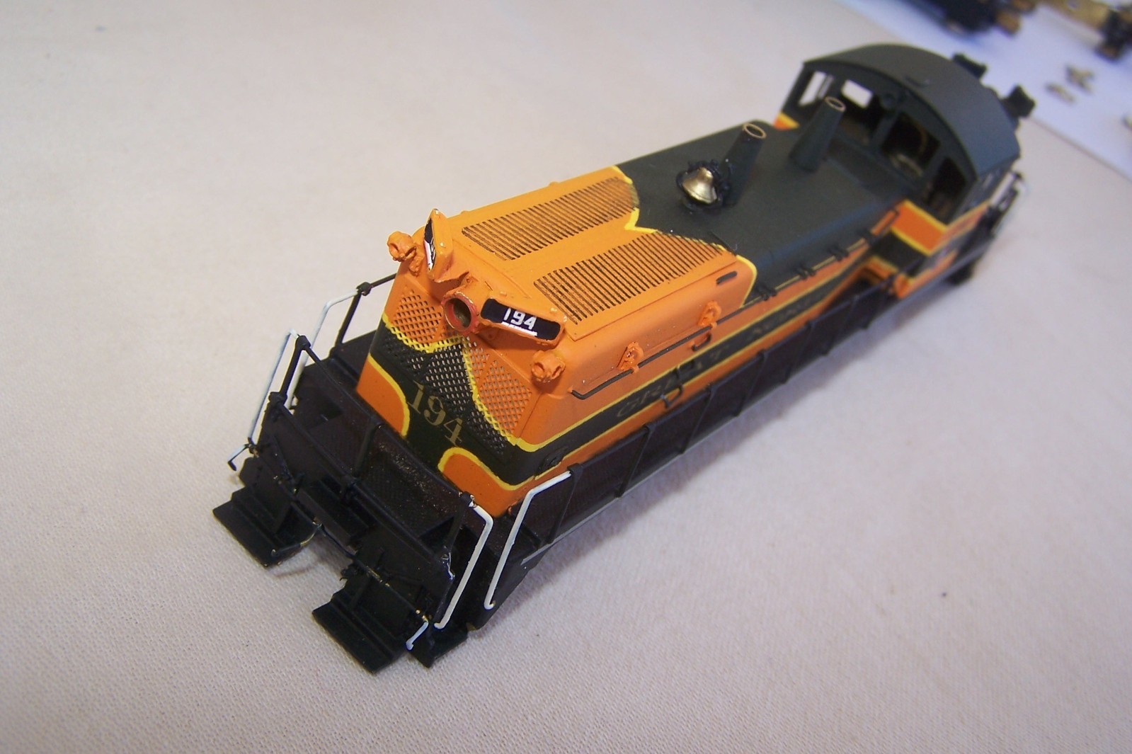 OMI Overland Great Northern GN EMD NW-5 Brass Diesel Locomotive-HO scale PROJECT