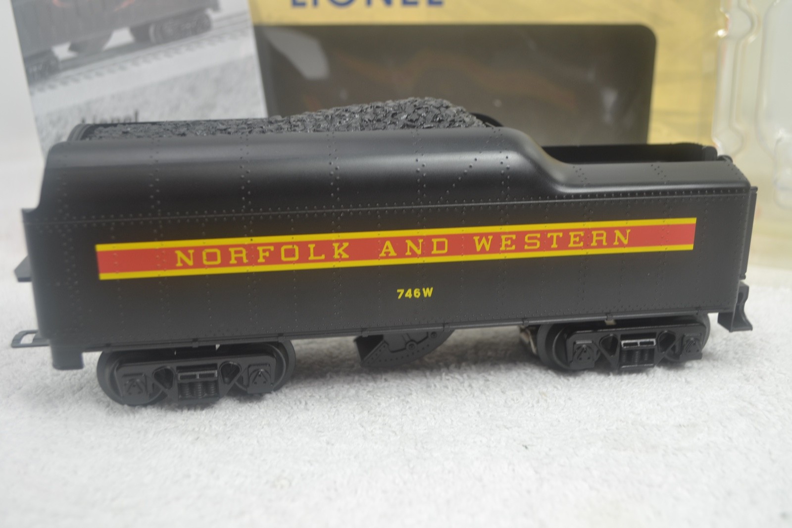 LIONEL 6-29850 NORFOLK AND WESTERN J TENDER, MINT-BOXED