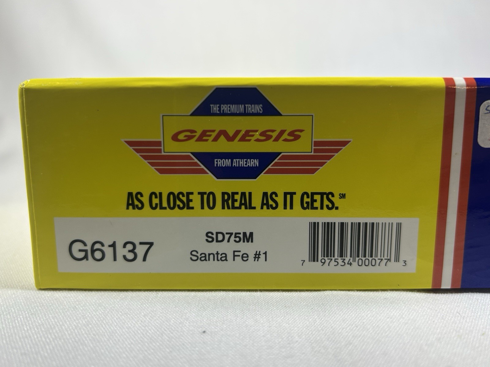 HO Athearn Genesis DCC Sound Santa Fe SD75M #226
